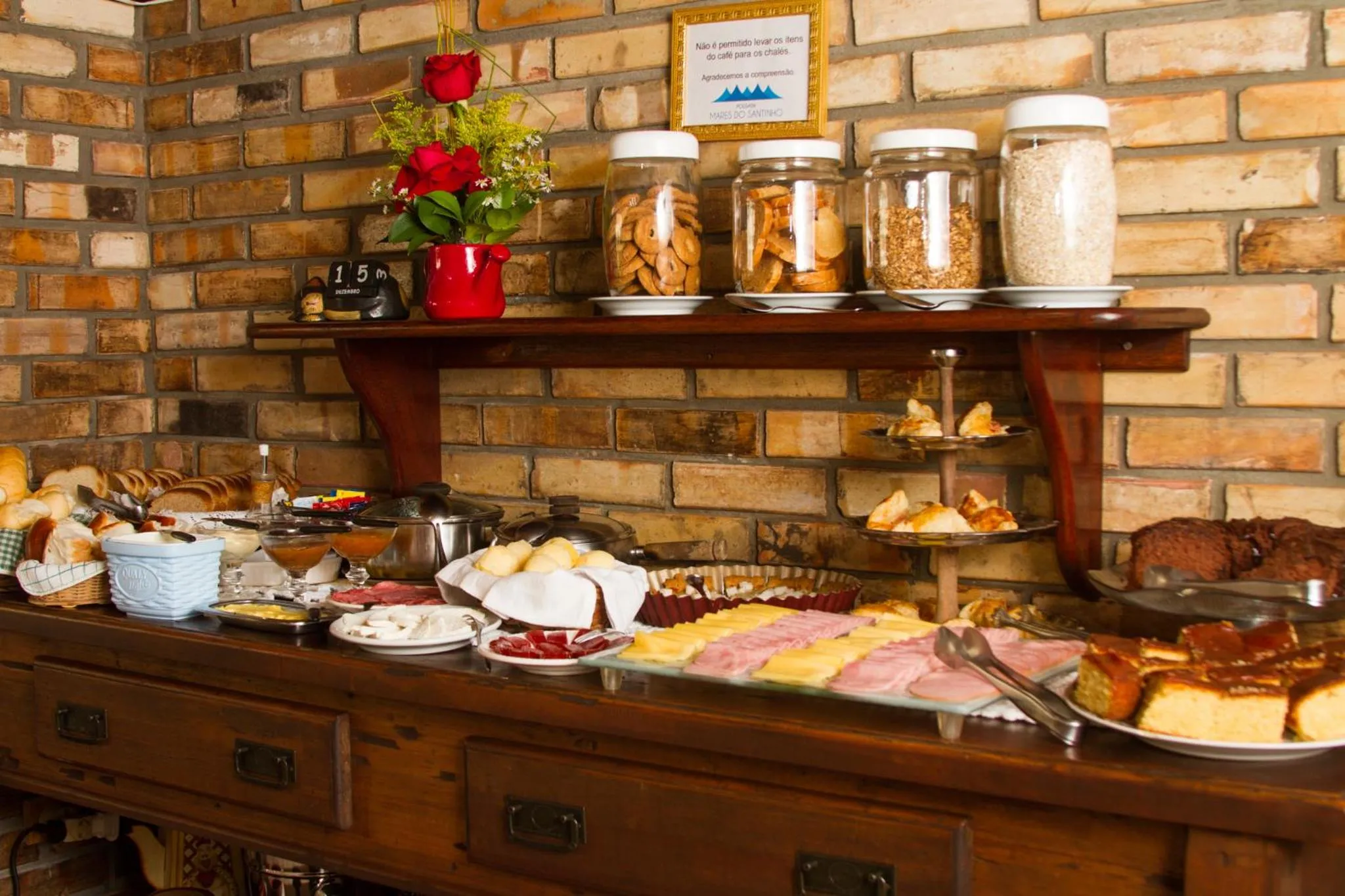 Food and drinks in Pousada Mares do Santinho