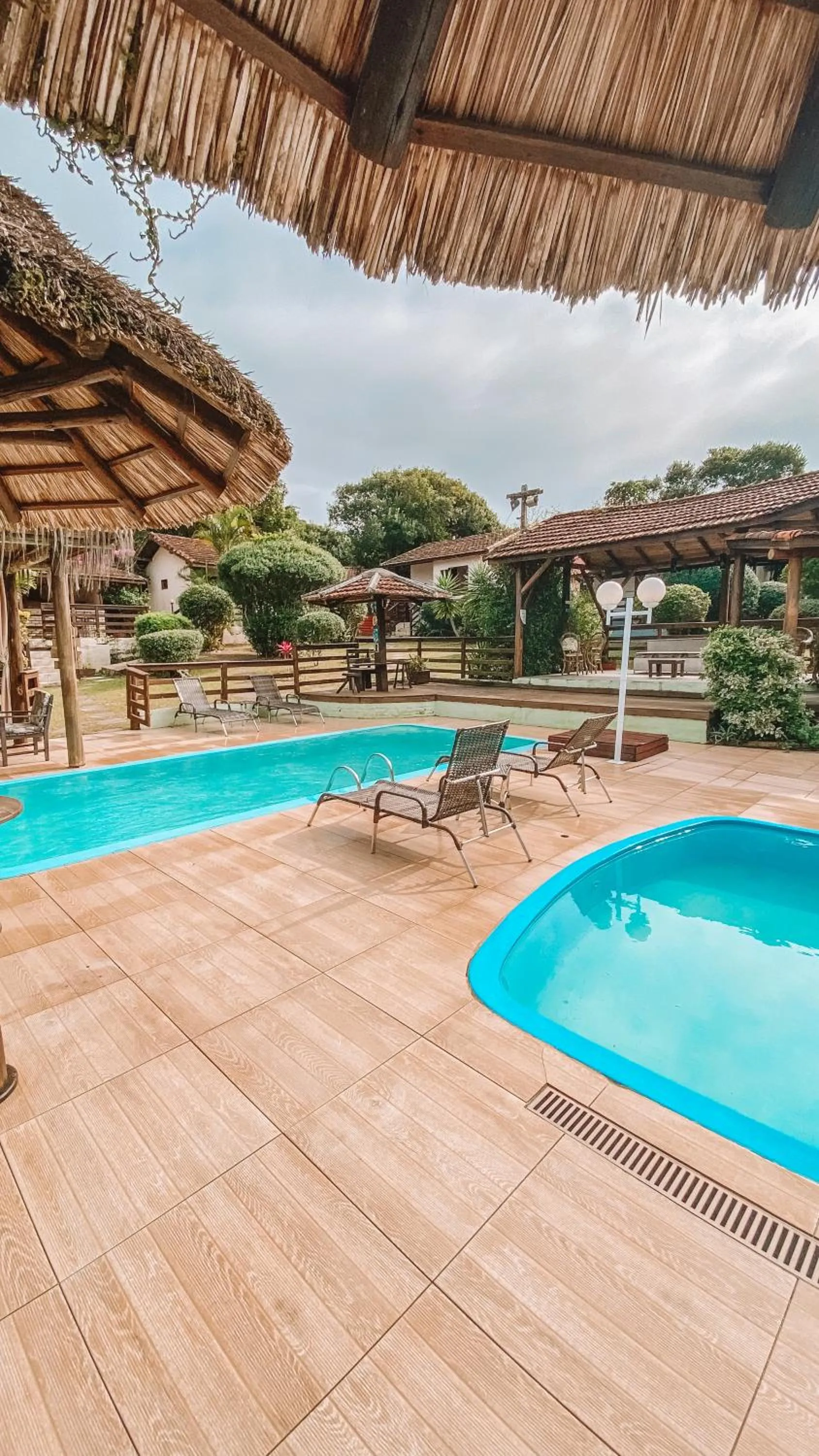Swimming pool in Pousada Mares do Santinho
