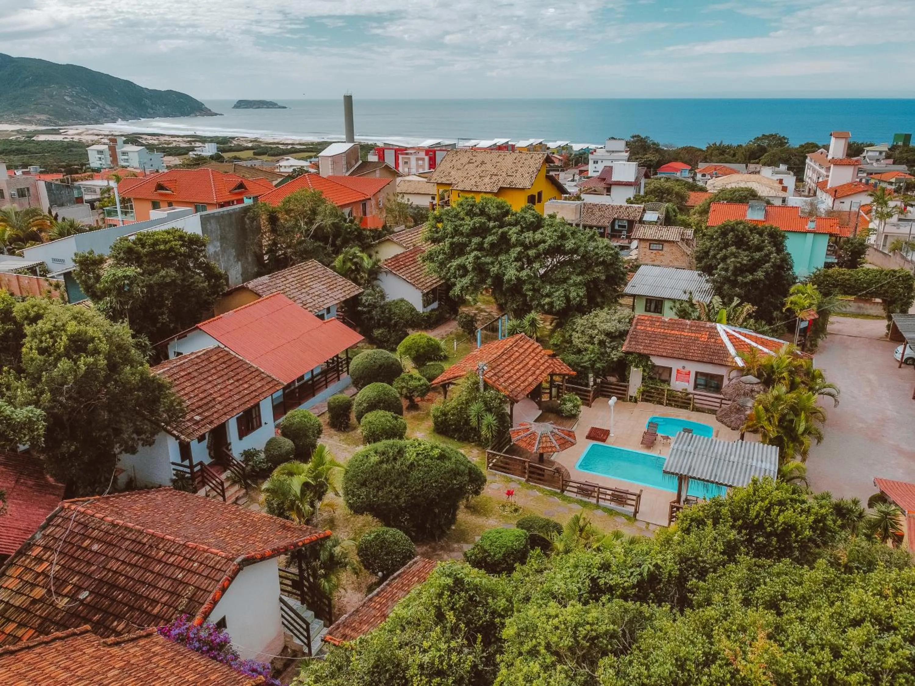 Bird's eye view in Pousada Mares do Santinho