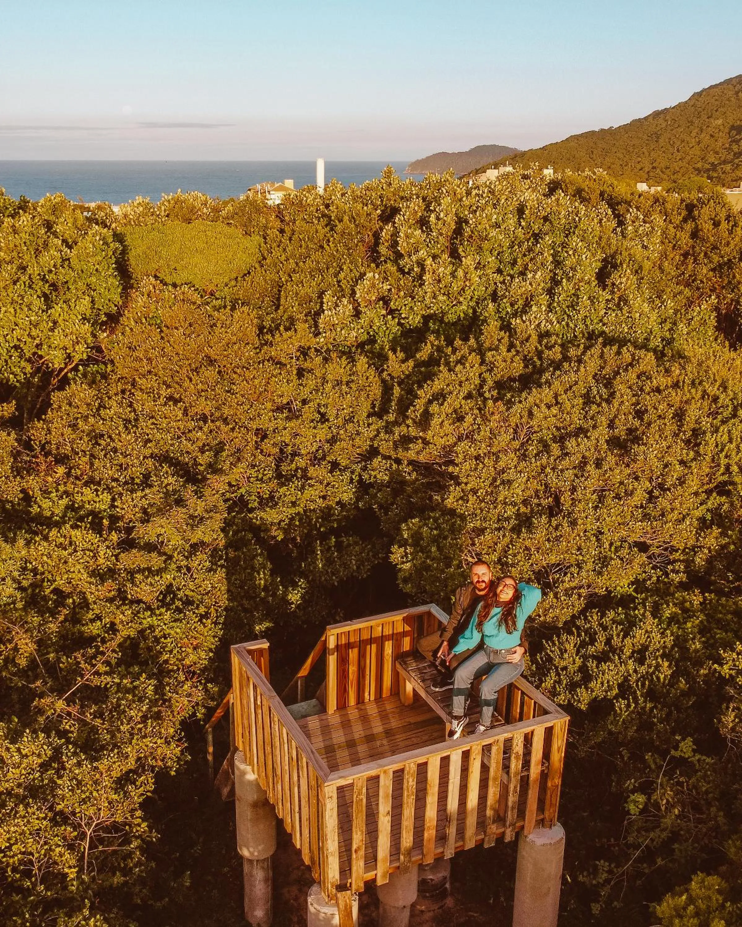 Bird's eye view in Pousada Mares do Santinho