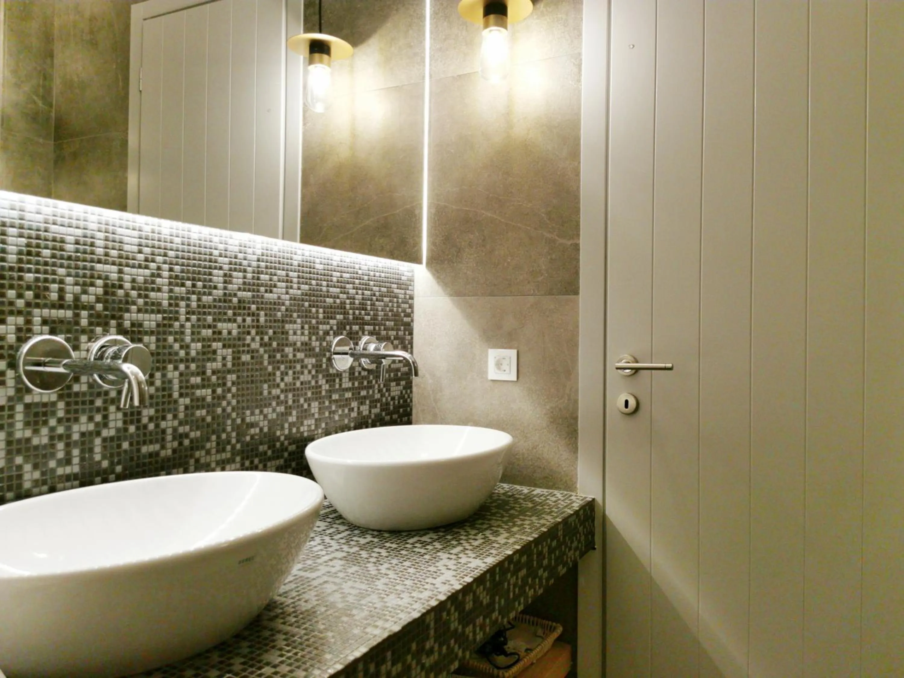 Bathroom in Alafropetra Luxury Suites