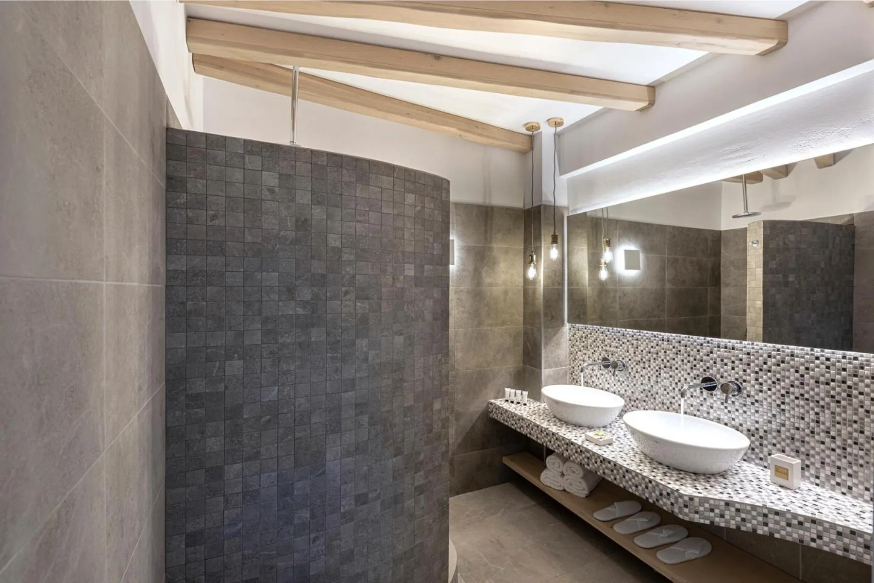 Bathroom in Alafropetra Luxury Suites