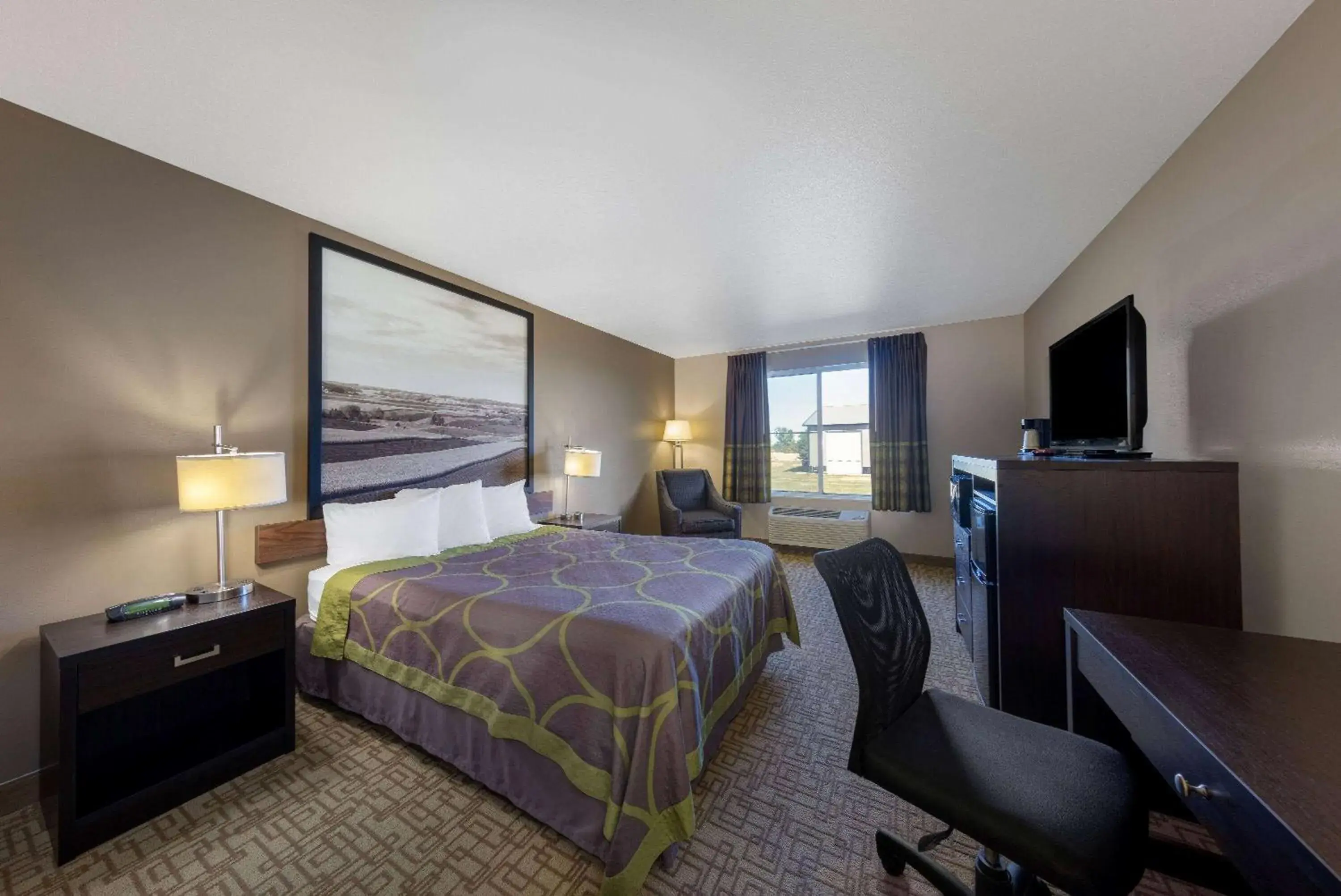 Photo of the whole room, Bed in Super 8 by Wyndham Jackson MN Photo of the whole room, Bed in Super 8 by Wyndham Jackson MN