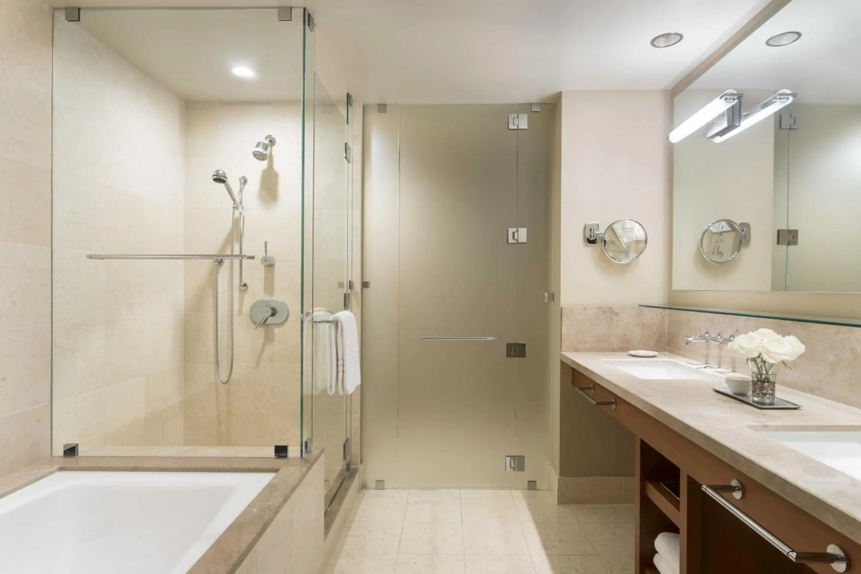 Bathroom in Four Seasons Hotel Silicon Valley at East Palo Alto Bathroom in Four Seasons Hotel Silicon Valley at East Palo Alto