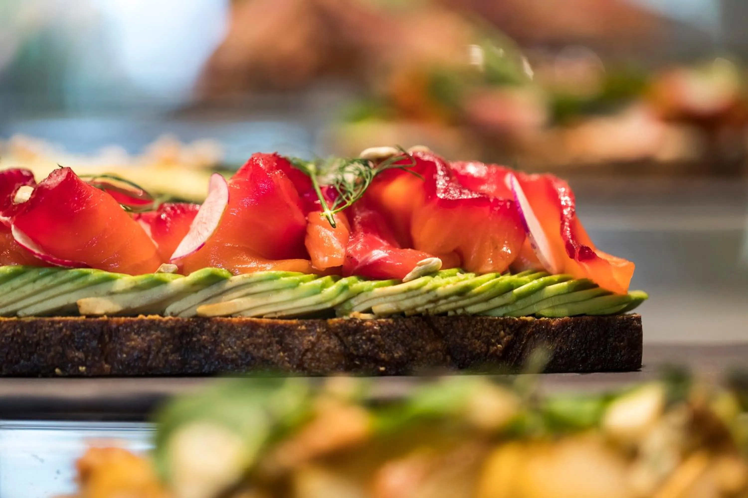Food close-up in Four Seasons Hotel Silicon Valley at East Palo Alto