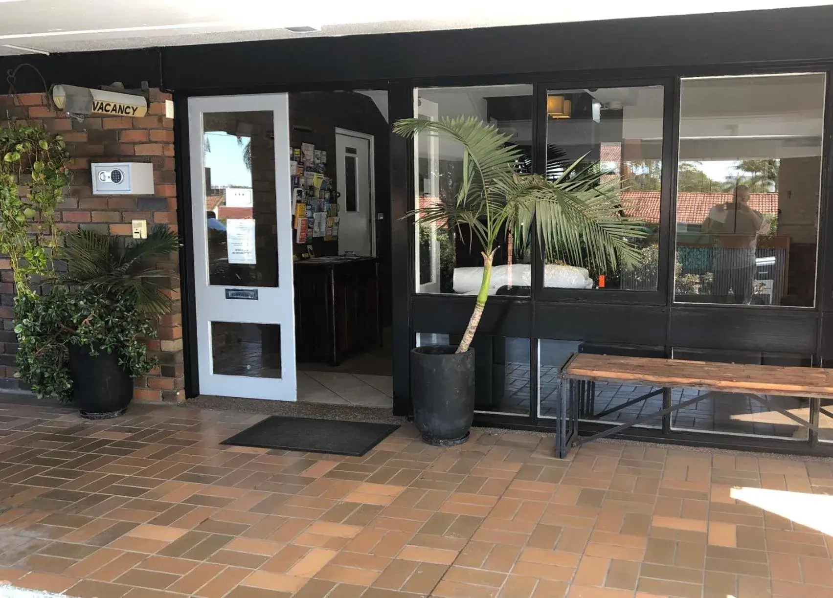 Facade/entrance in Matador Motor Inn Facade/entrance in Matador Motor Inn