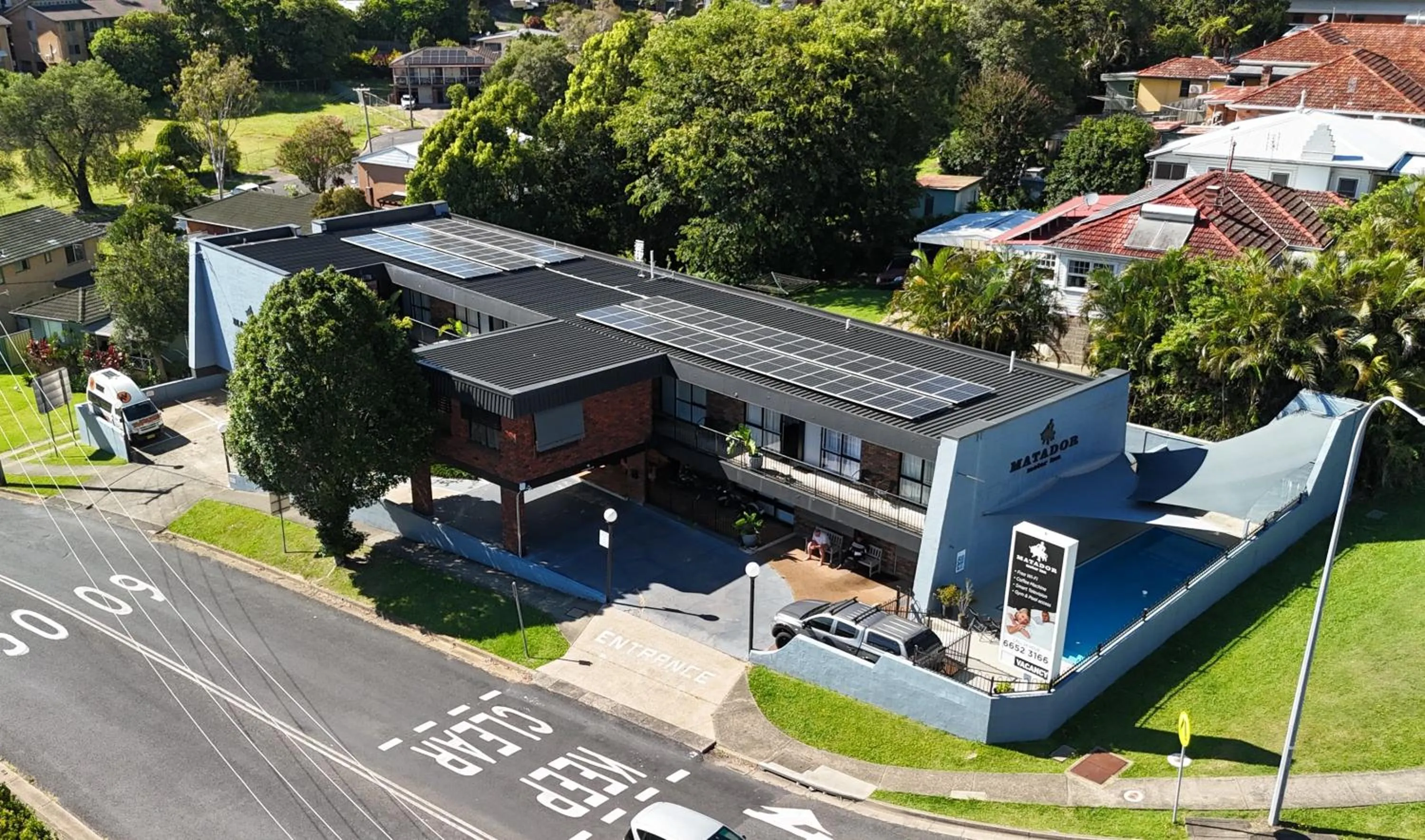 Property building in Matador Motor Inn