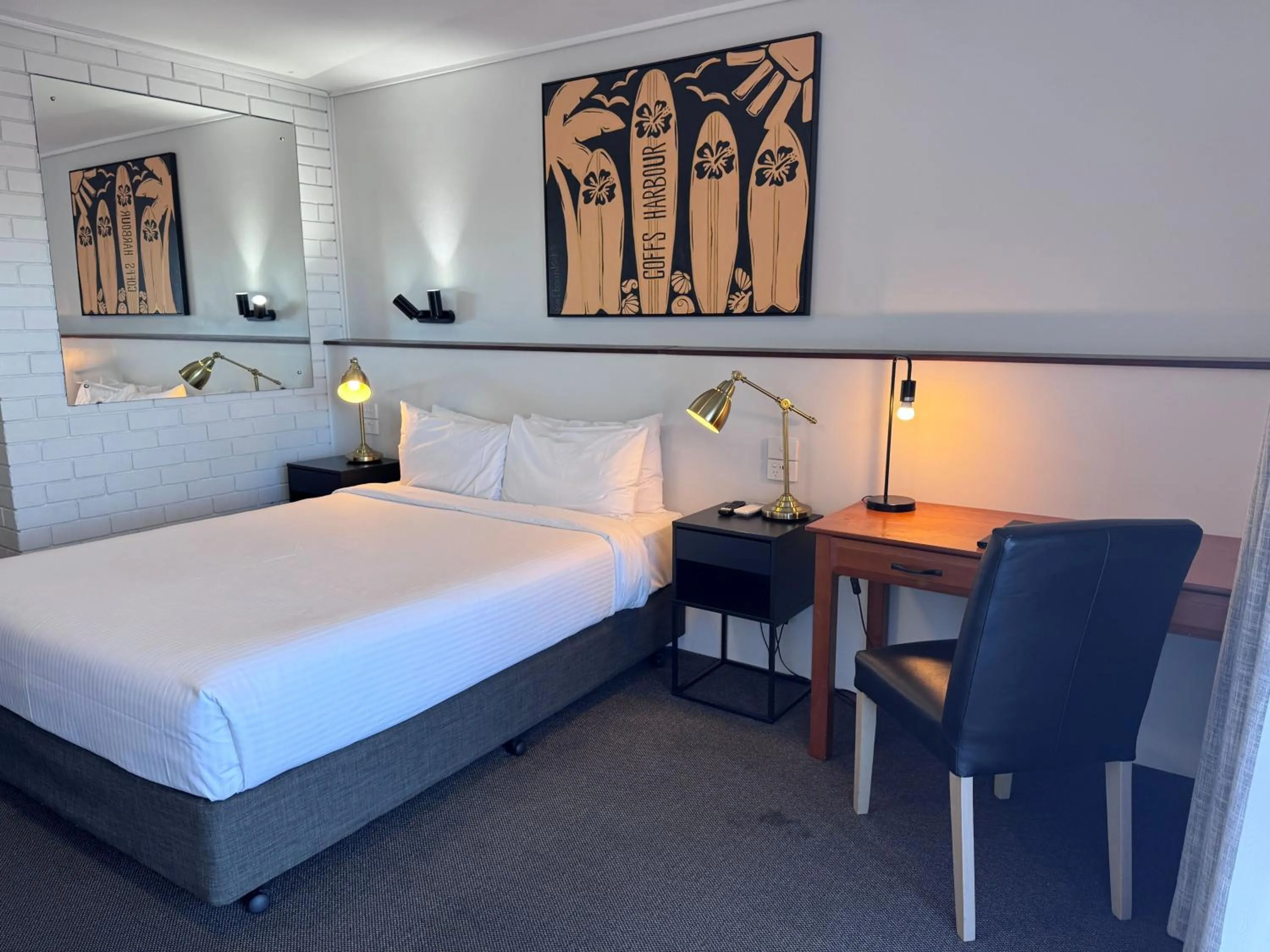 Bed in Matador Motor Inn