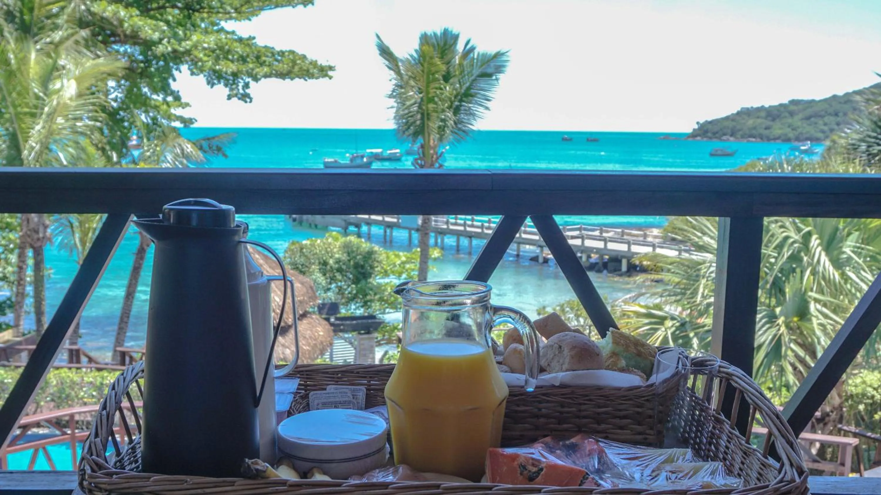 Balcony/Terrace in Pousada Boulevard Bombinhas