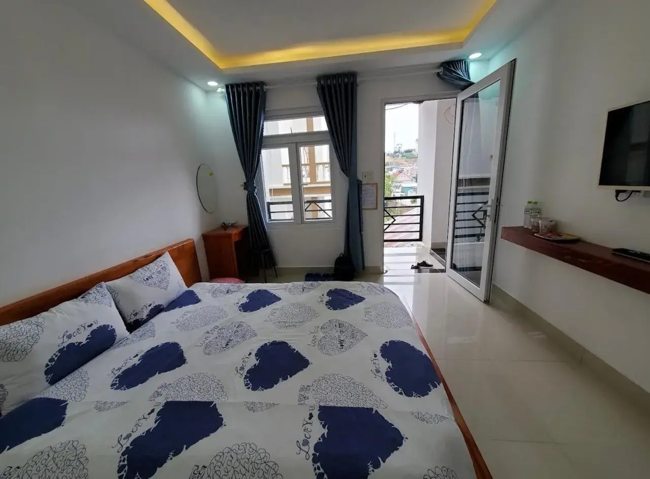 Bed in Ha Khoa Hotel Dalat Bed in Ha Khoa Hotel Dalat