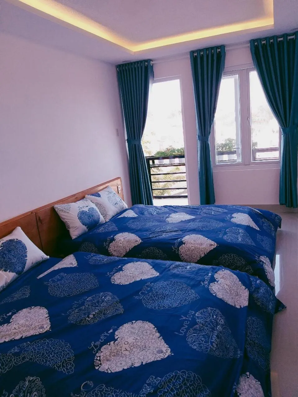 Photo of the whole room in Ha Khoa Hotel Dalat