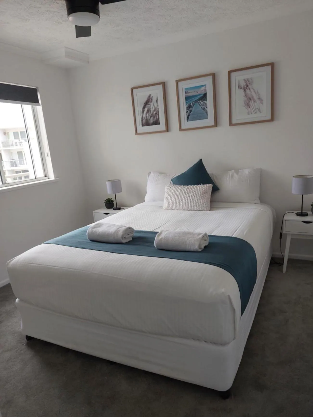 Bedroom, Bed in Sandy Shores Holiday Units