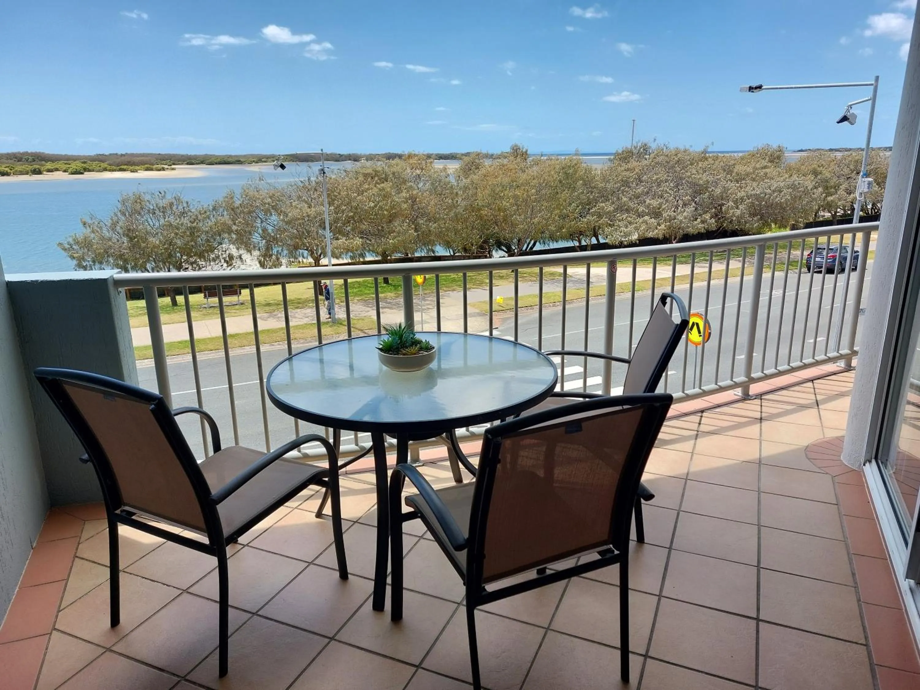 Balcony/Terrace in Sandy Shores Holiday Units