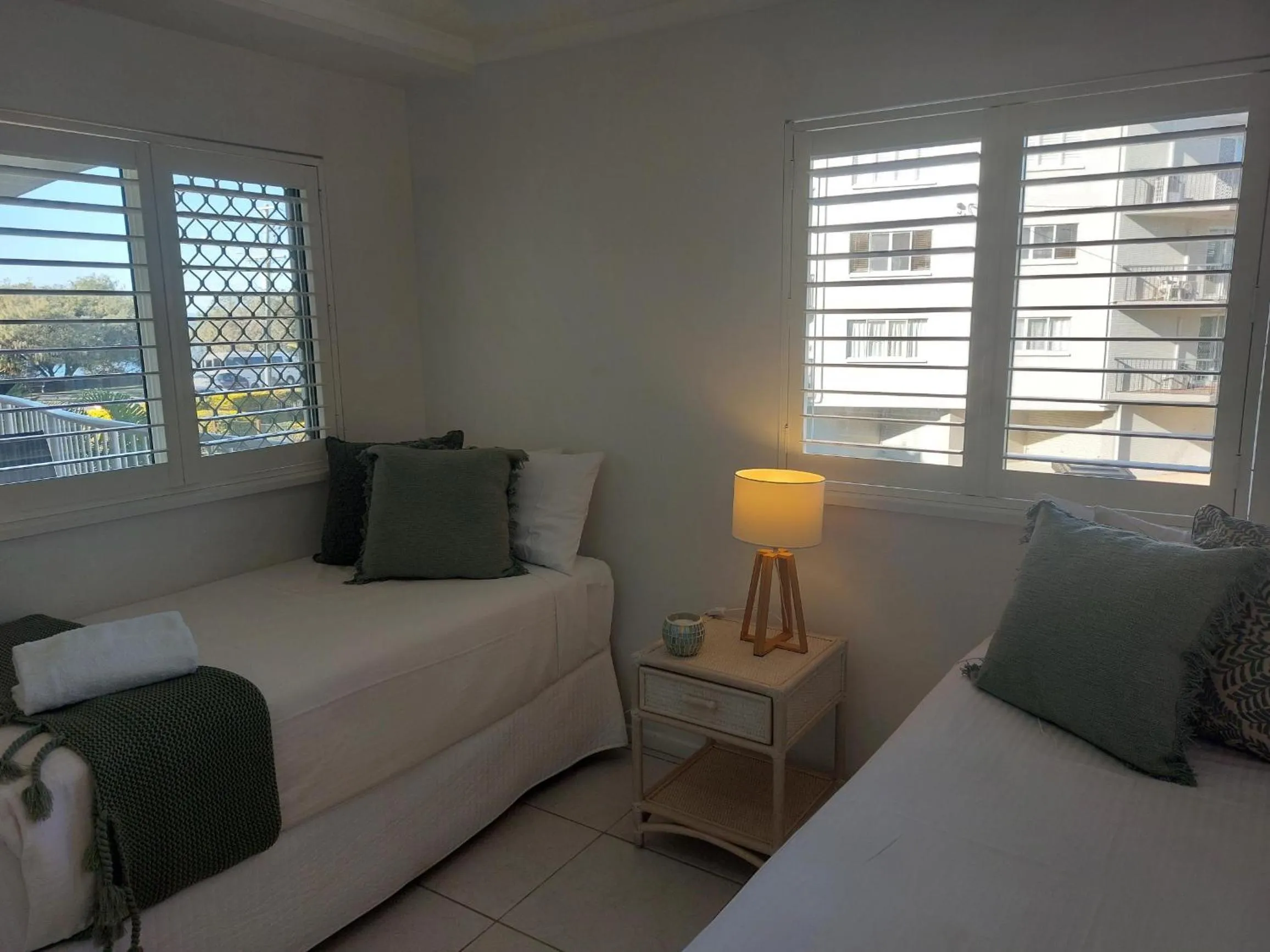 Bedroom, Bed in Sandy Shores Holiday Units