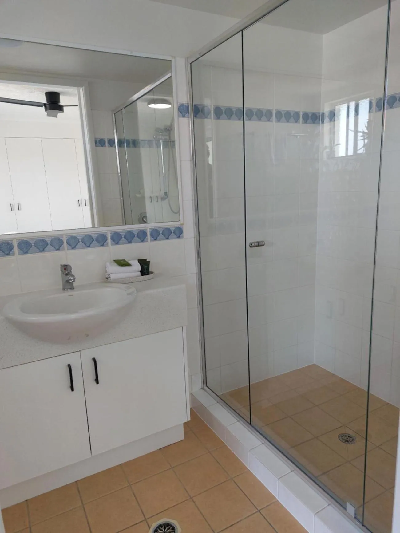 Bathroom in Sandy Shores Holiday Units