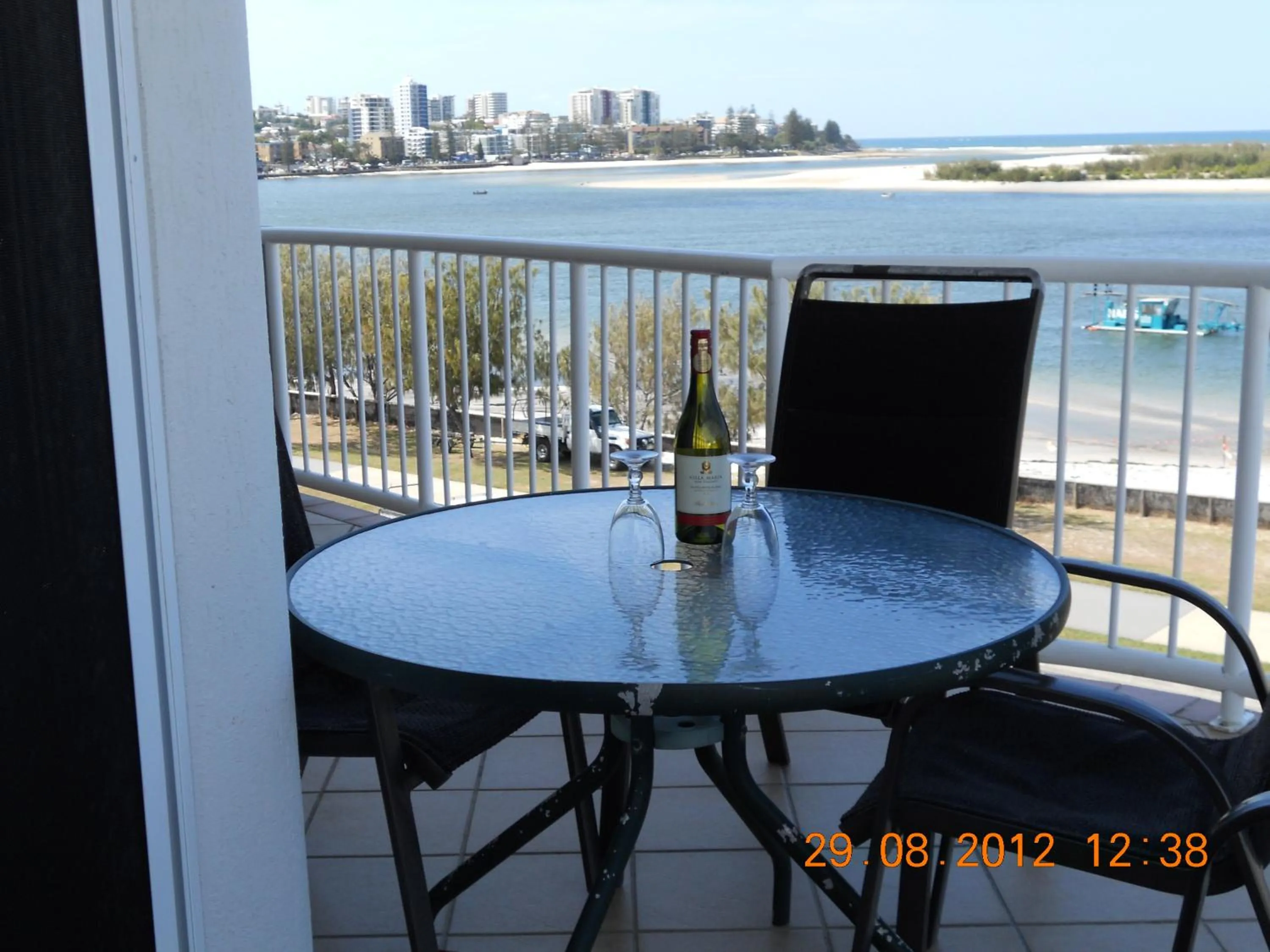 Balcony/Terrace in Sandy Shores Holiday Units