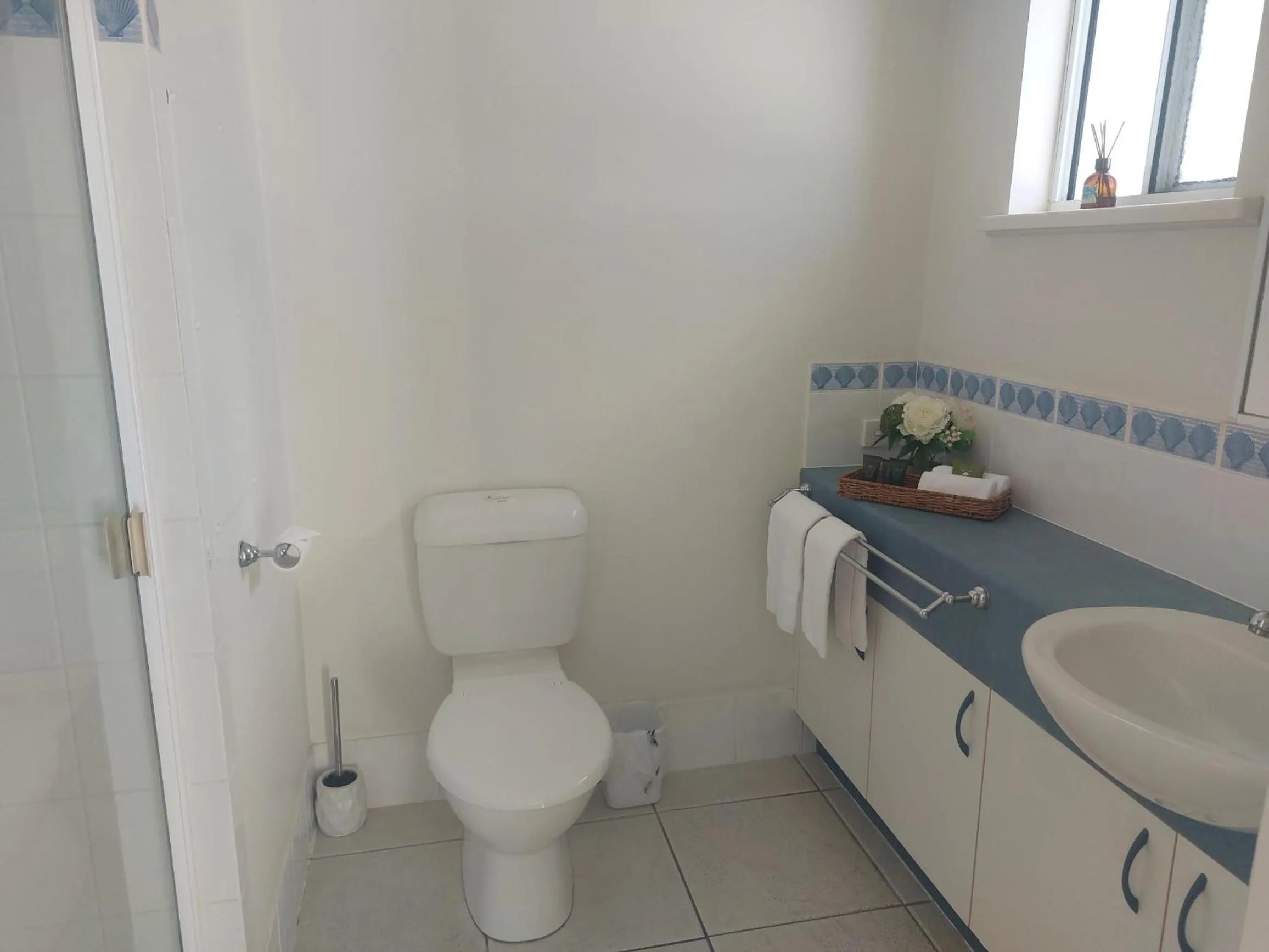 Bathroom in Sandy Shores Holiday Units