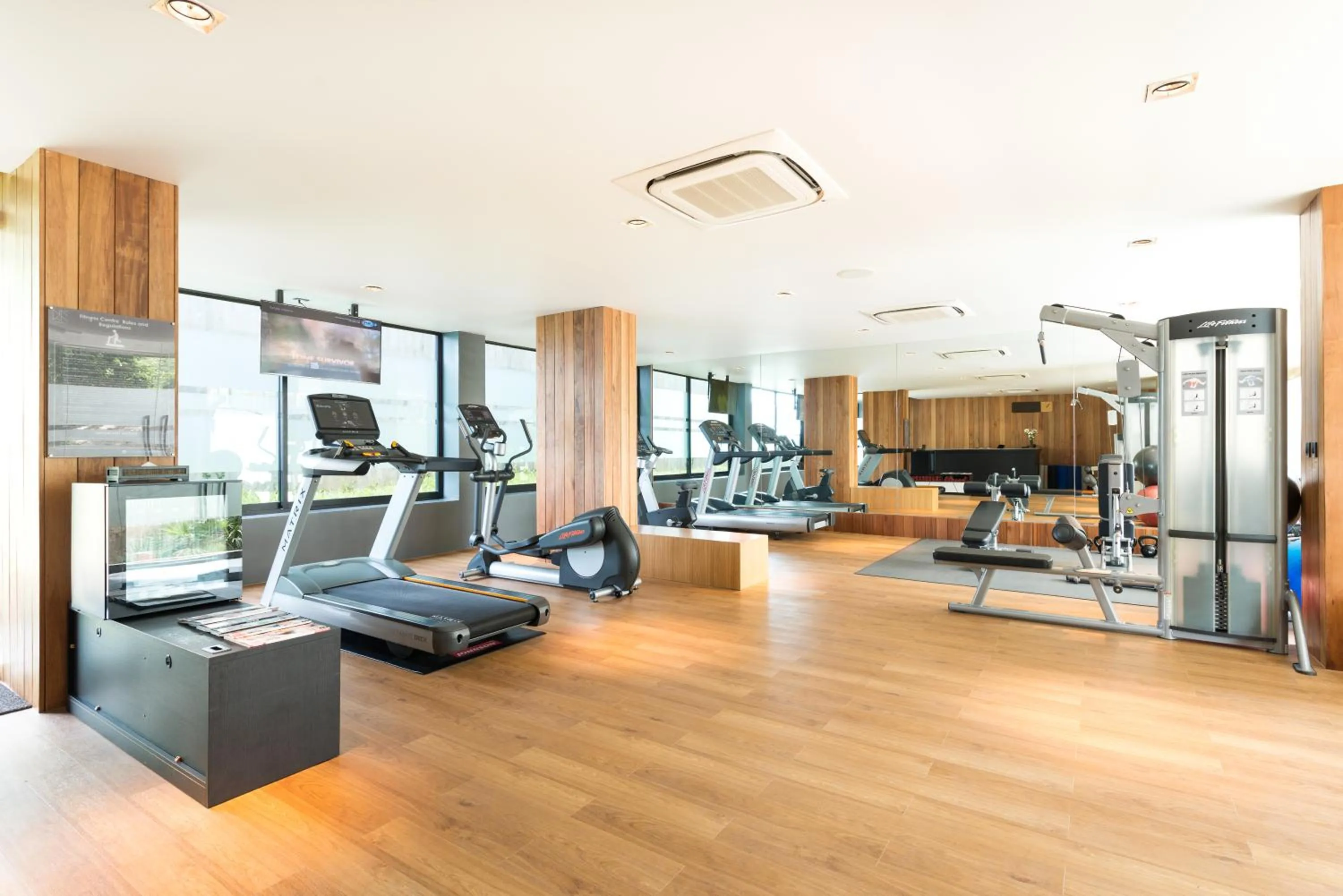 Fitness centre/facilities in The Naka Phuket, a member of Design Hotels
