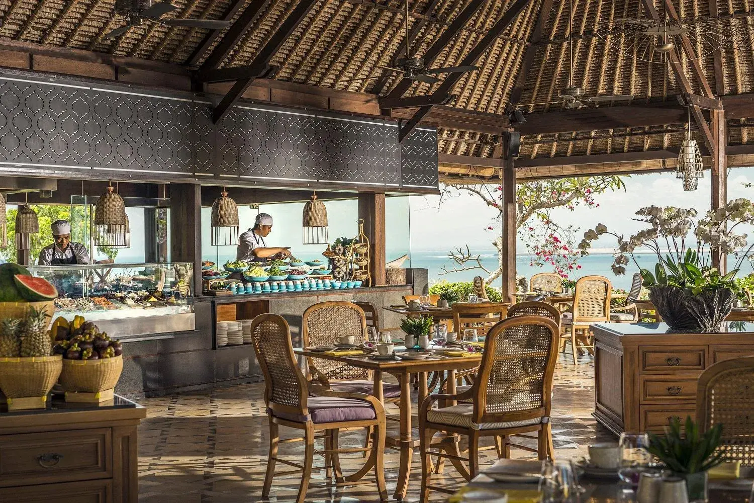 Restaurant/places to eat in Four Seasons Resort Bali at Jimbaran Bay Restaurant/places to eat in Four Seasons Resort Bali at Jimbaran Bay