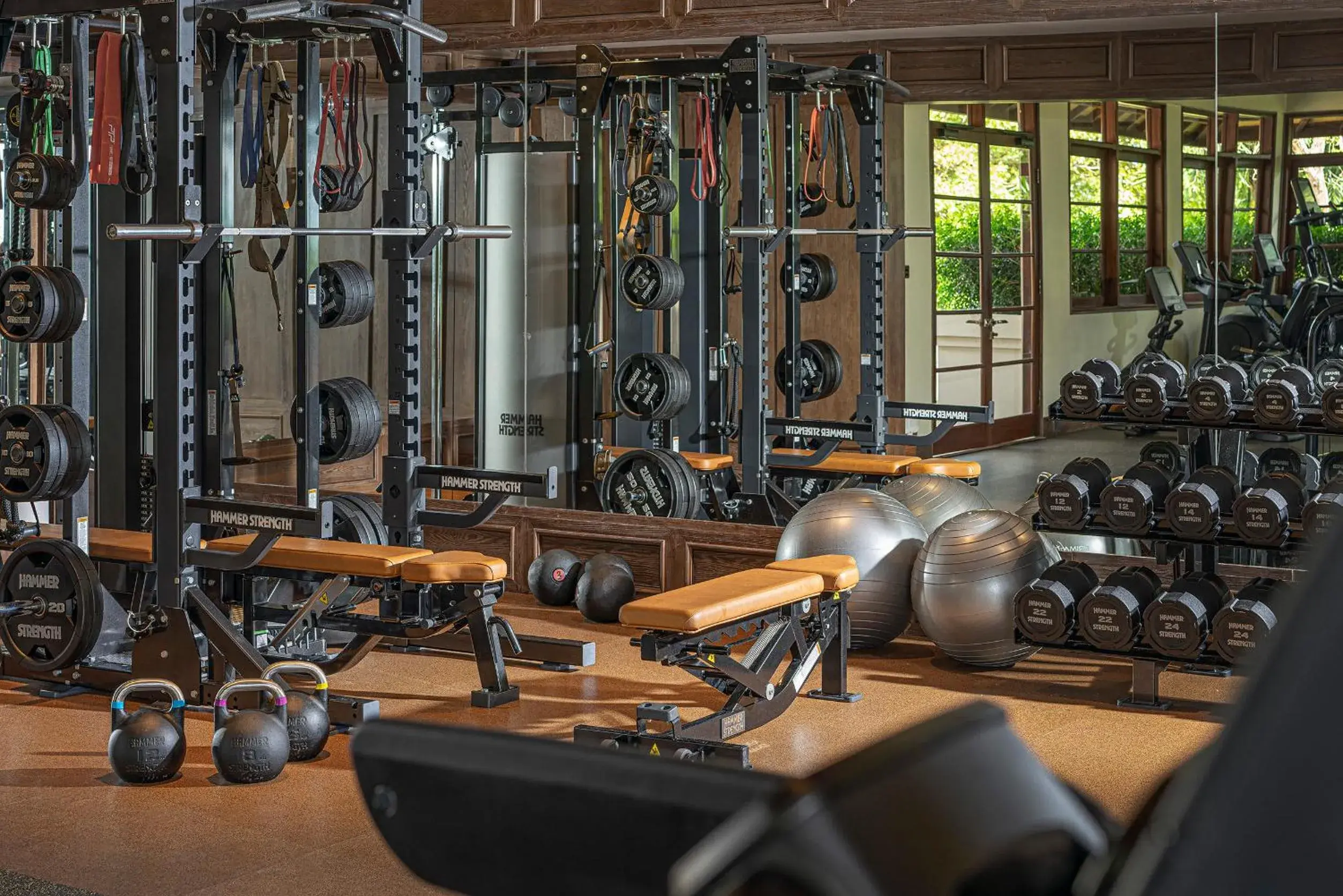 Fitness centre/facilities in Four Seasons Resort Bali at Jimbaran Bay Fitness centre/facilities in Four Seasons Resort Bali at Jimbaran Bay