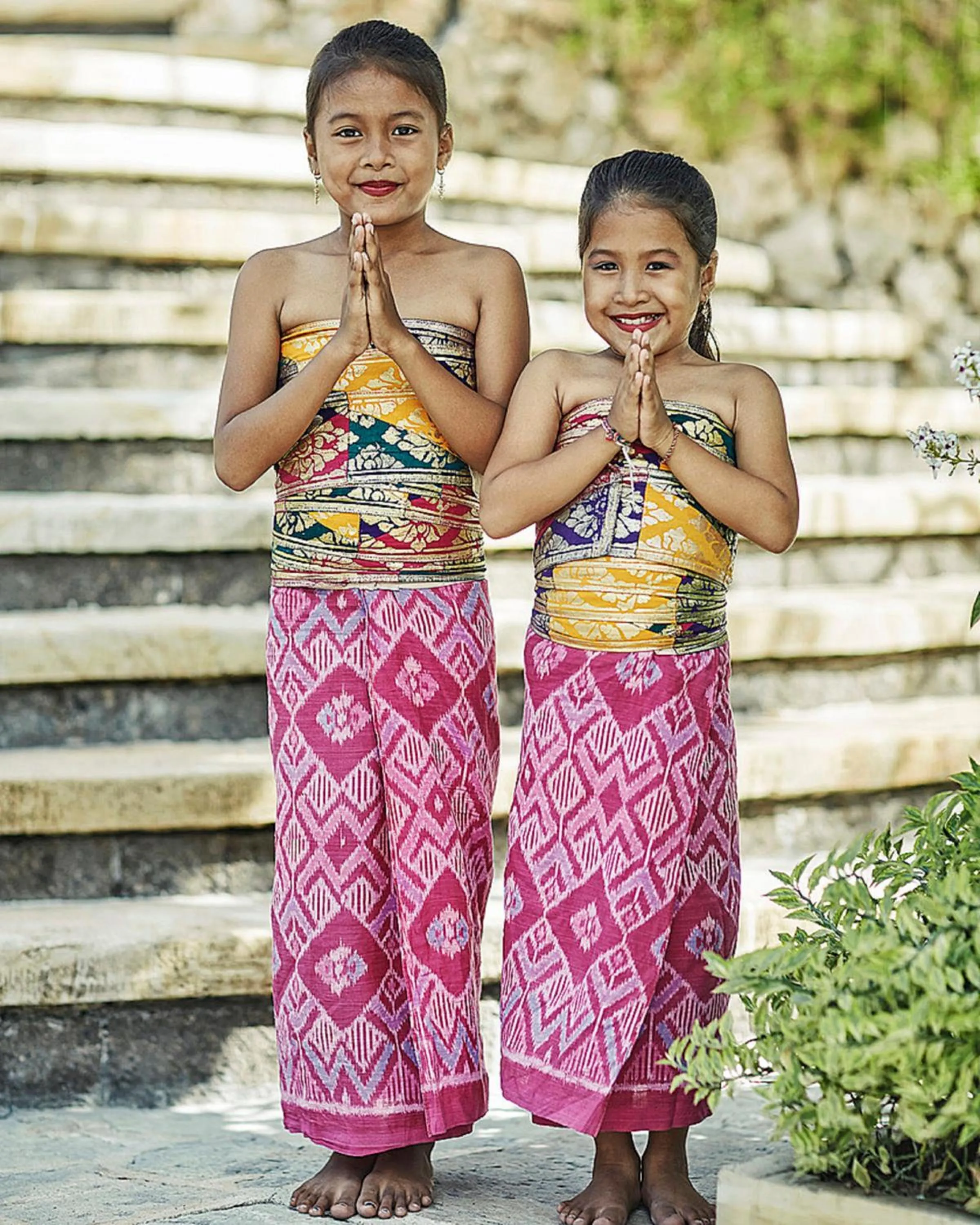 People in Four Seasons Resort Bali at Jimbaran Bay