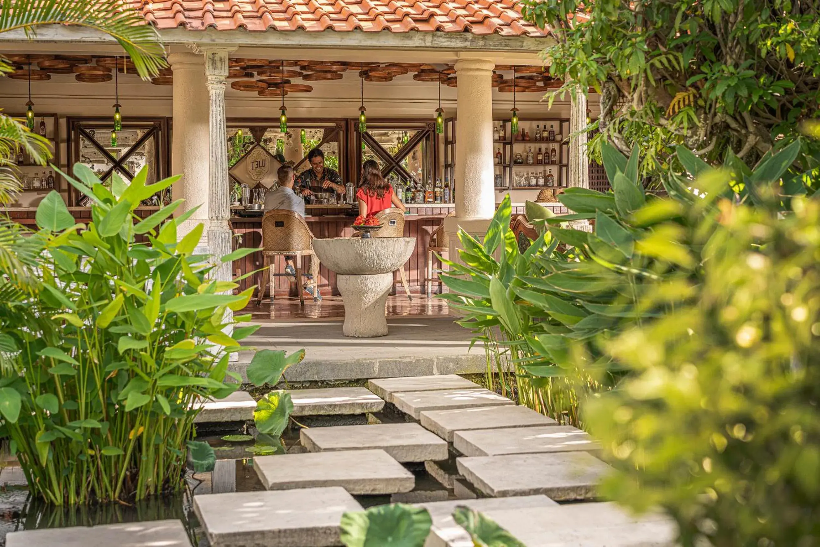Property building in Four Seasons Resort Bali at Jimbaran Bay Property building in Four Seasons Resort Bali at Jimbaran Bay
