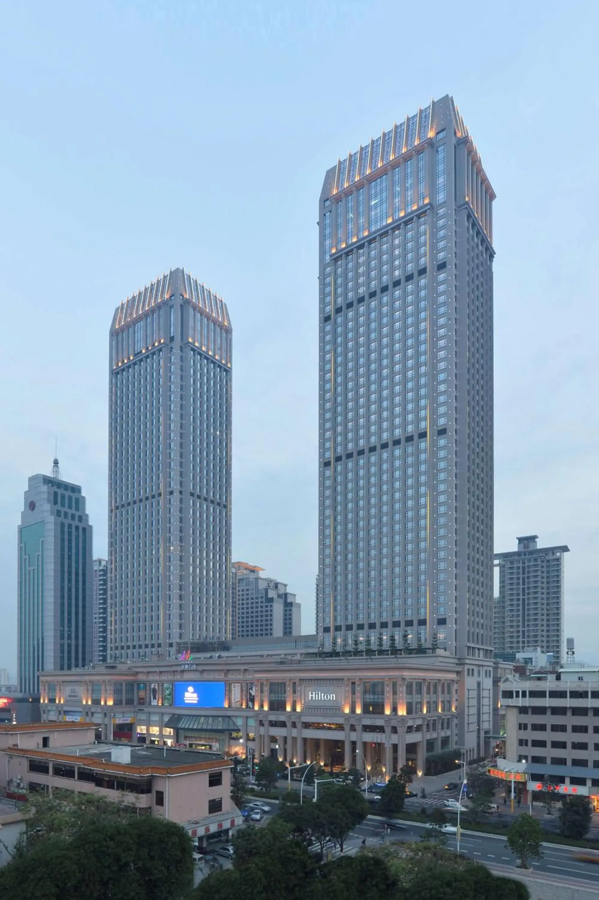 Property building in Hilton Zhongshan Downtown Property building in Hilton Zhongshan Downtown