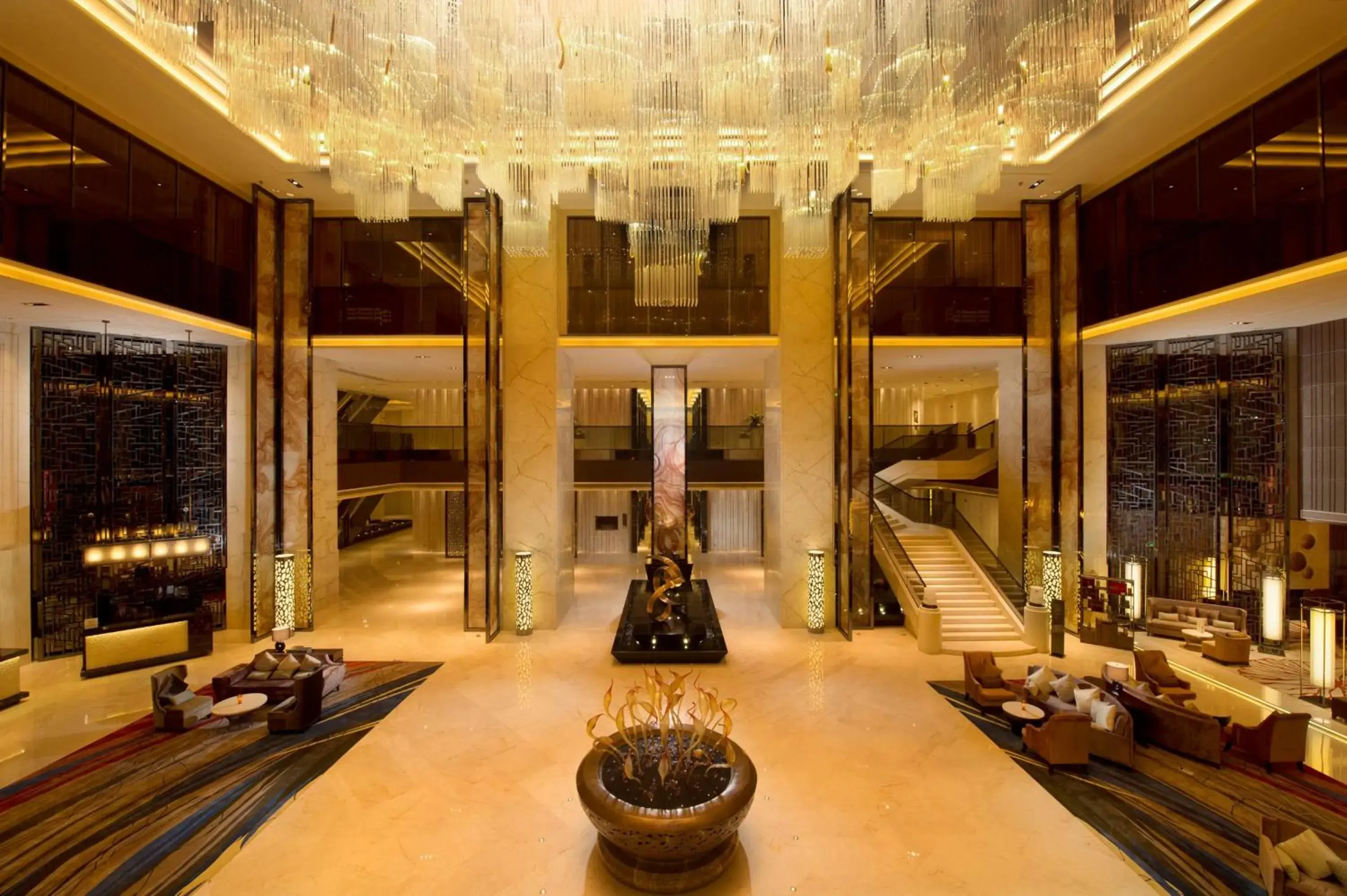 Lobby or reception in Hilton Zhongshan Downtown Lobby or reception in Hilton Zhongshan Downtown