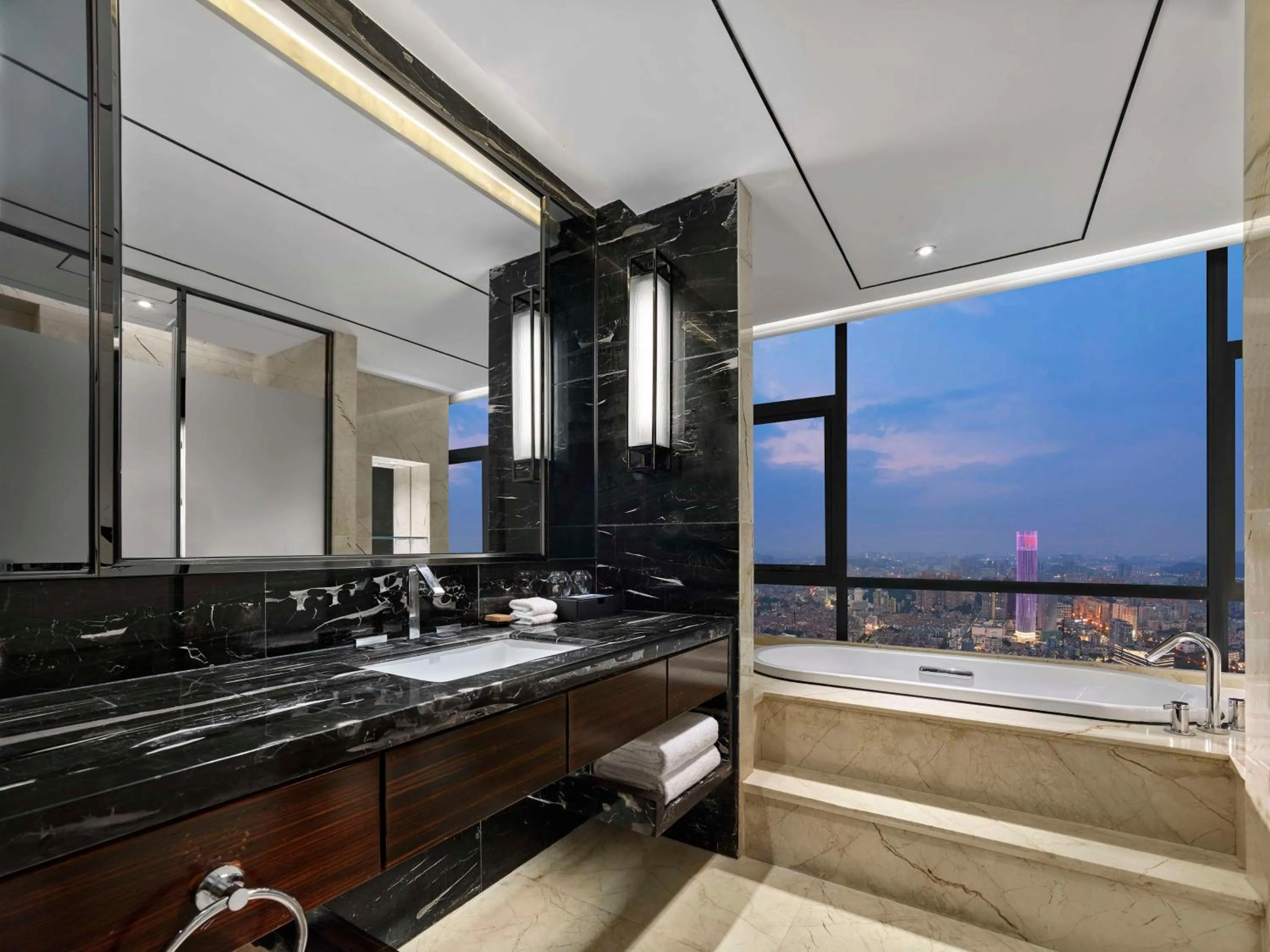 Bathroom in Hilton Zhongshan Downtown