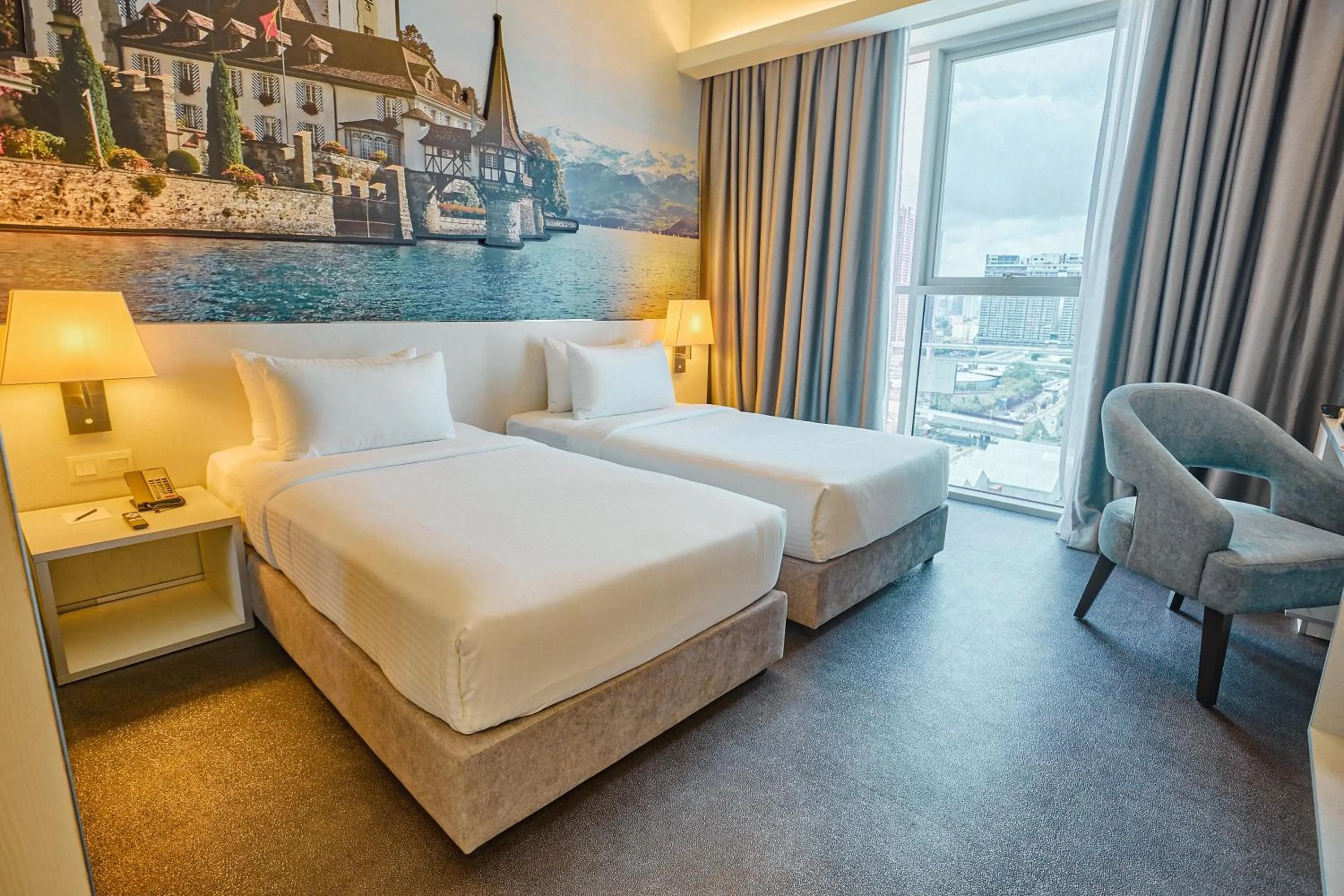 Bed in Vivatel Kuala Lumpur