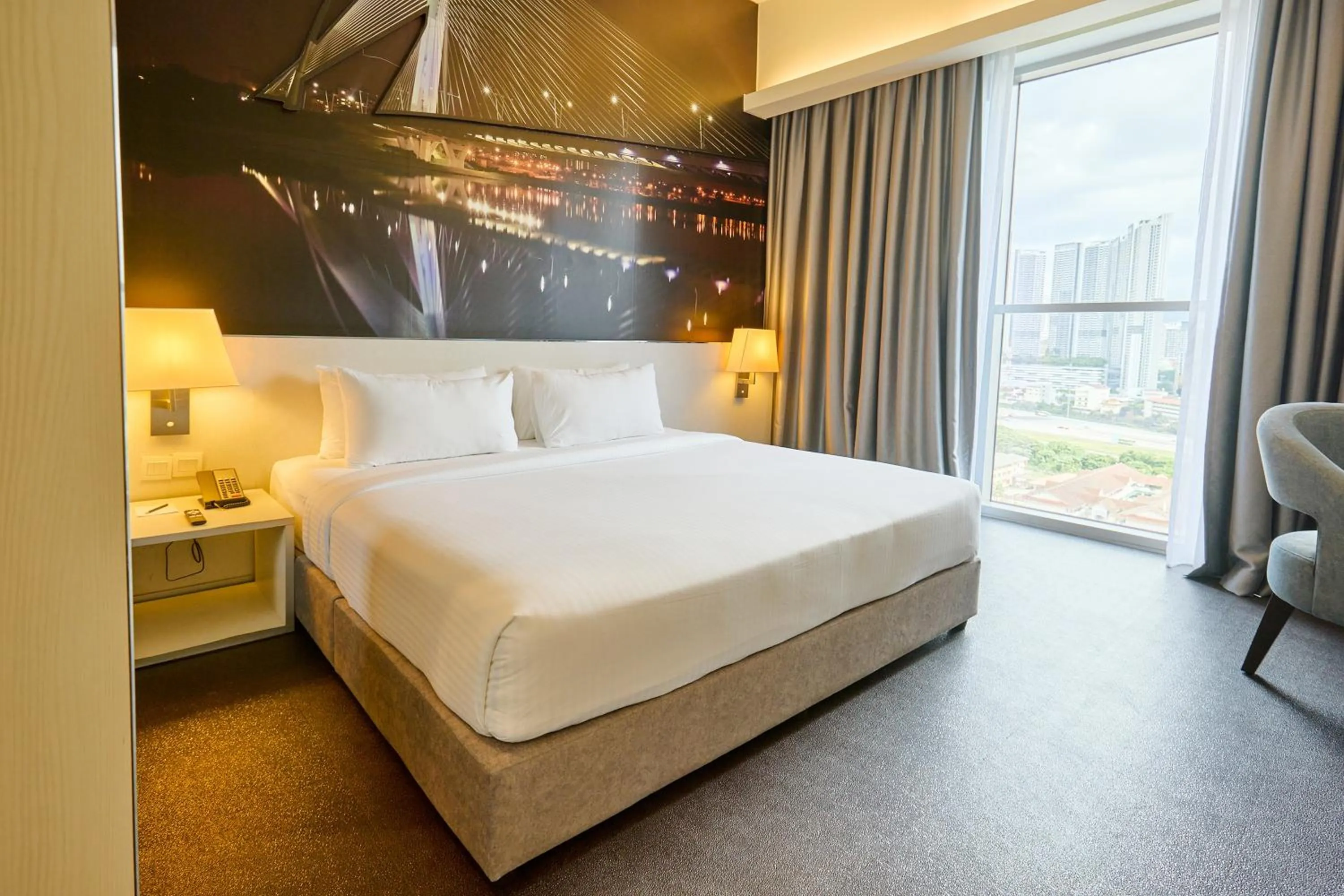 Bed in Vivatel Kuala Lumpur