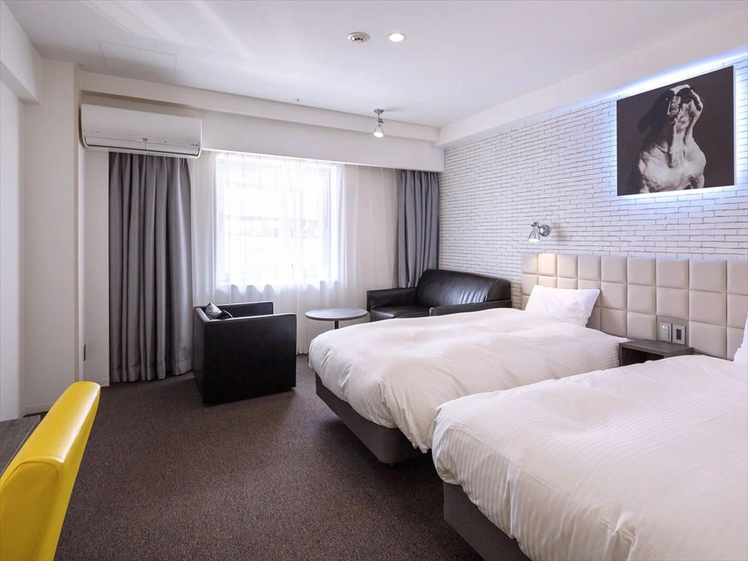 Photo of the whole room, Bed in Hotel Plumm