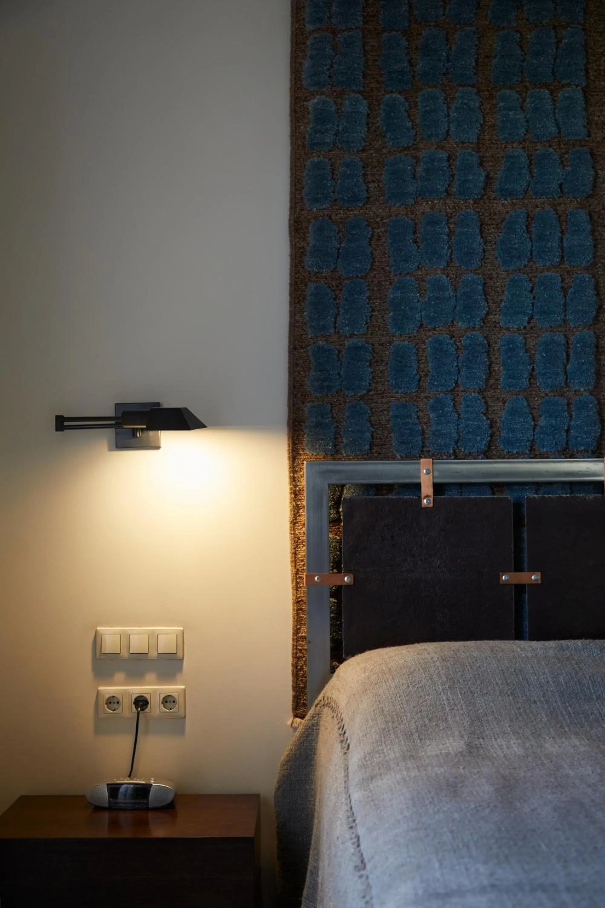 Bed in Tufenkian Historic Yerevan Hotel