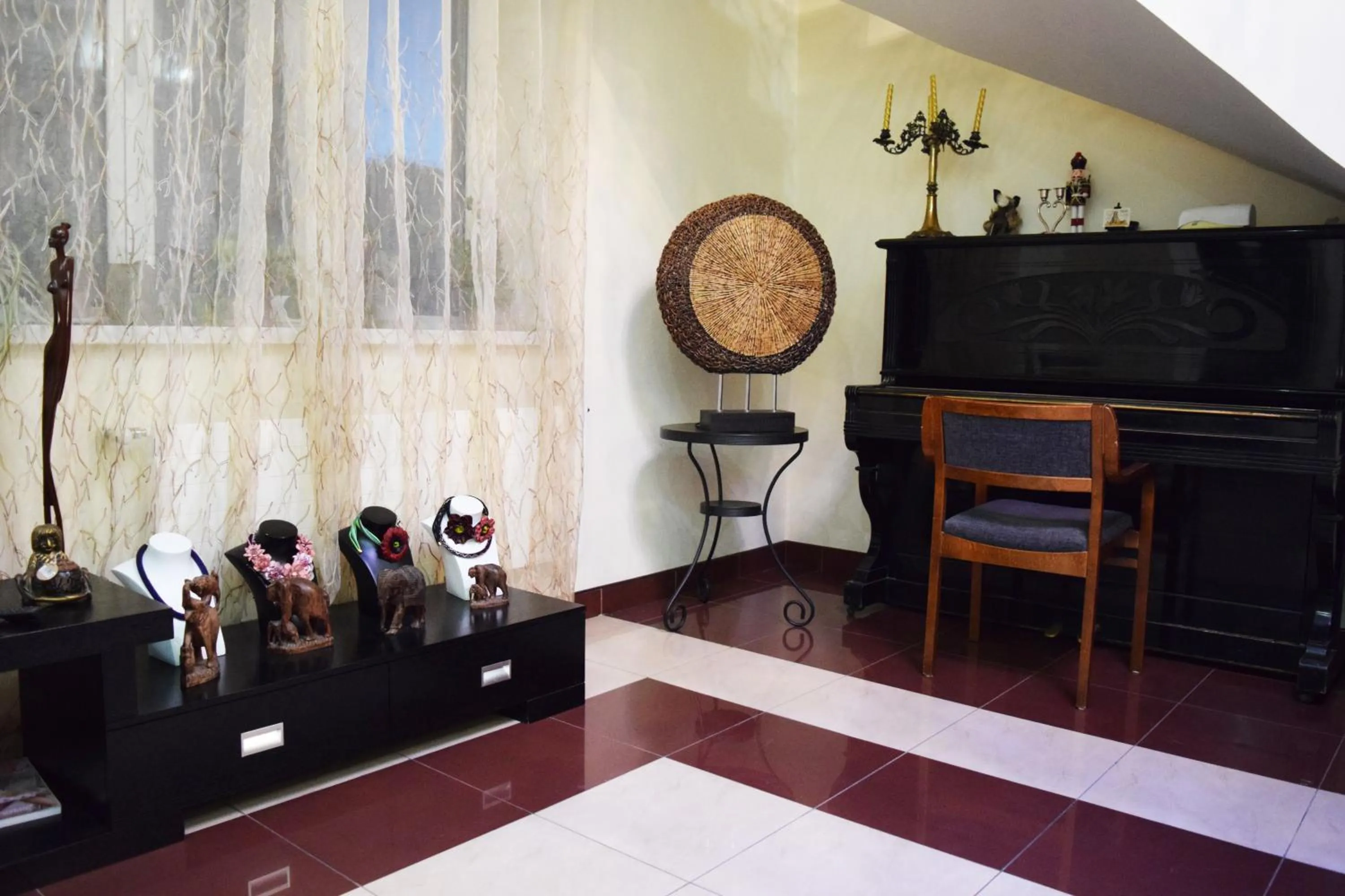 Seating area in Hotel Grig