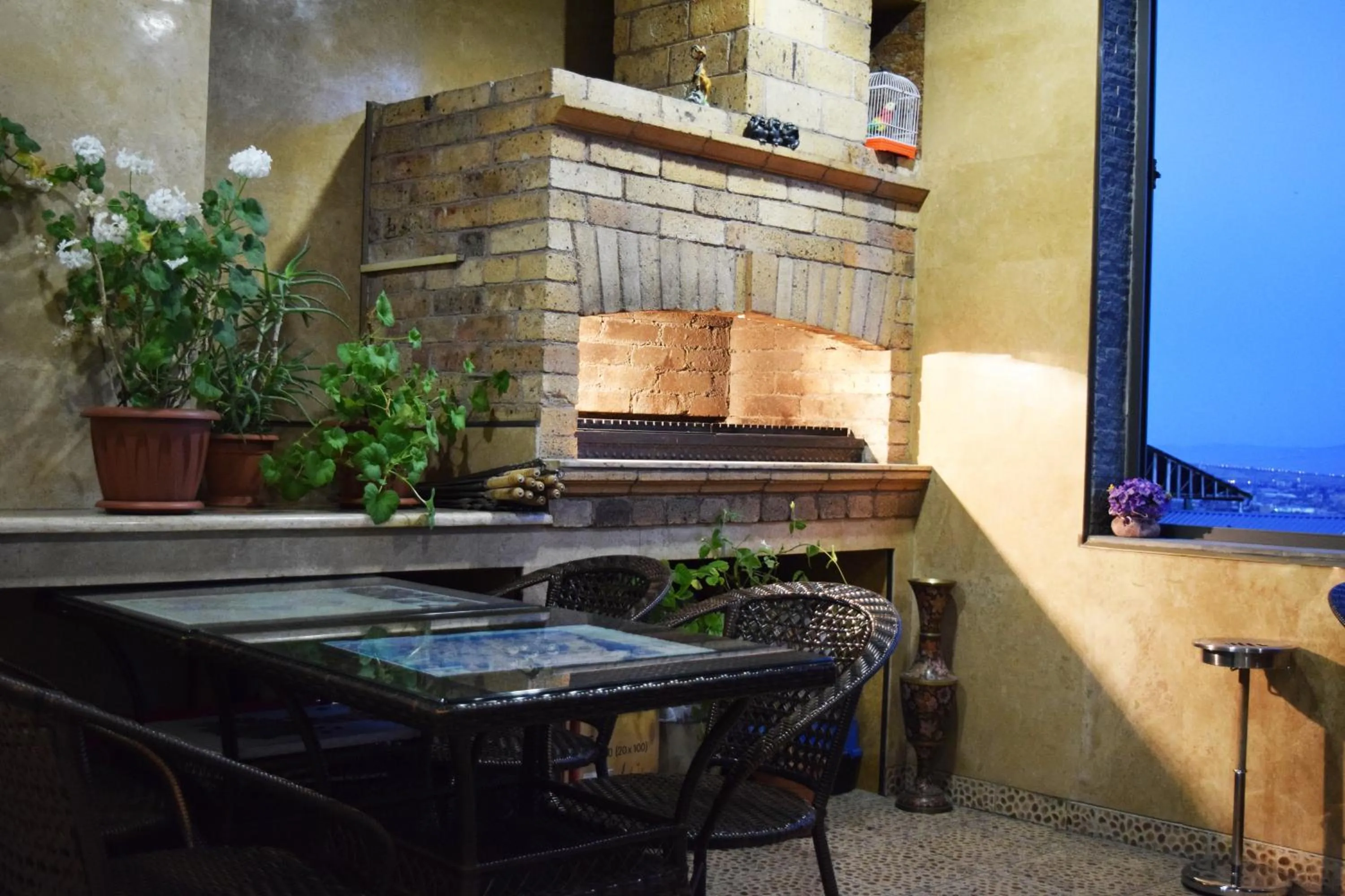 BBQ facilities in Hotel Grig