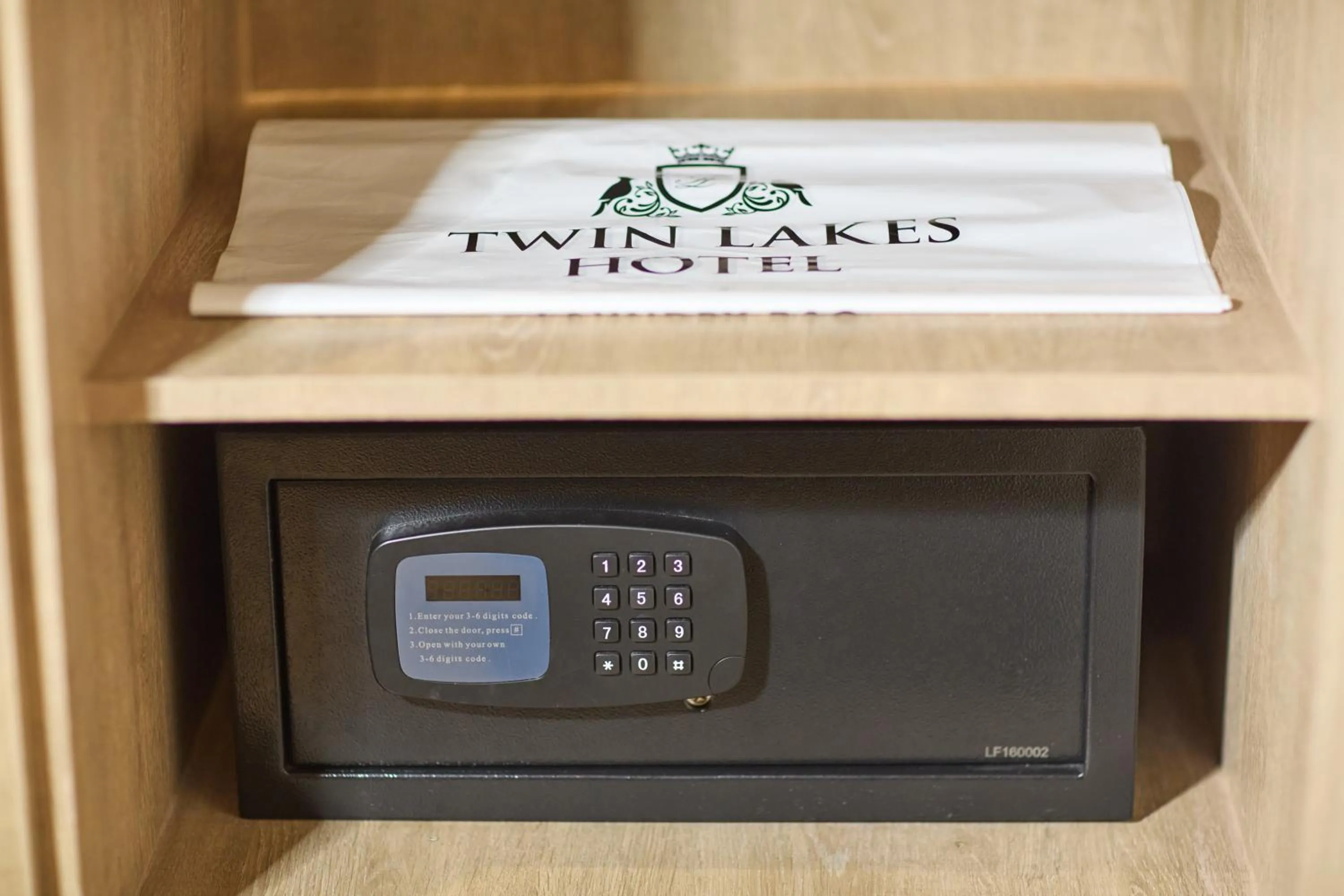 safe in Twin Lakes Hotel near Tagaytay