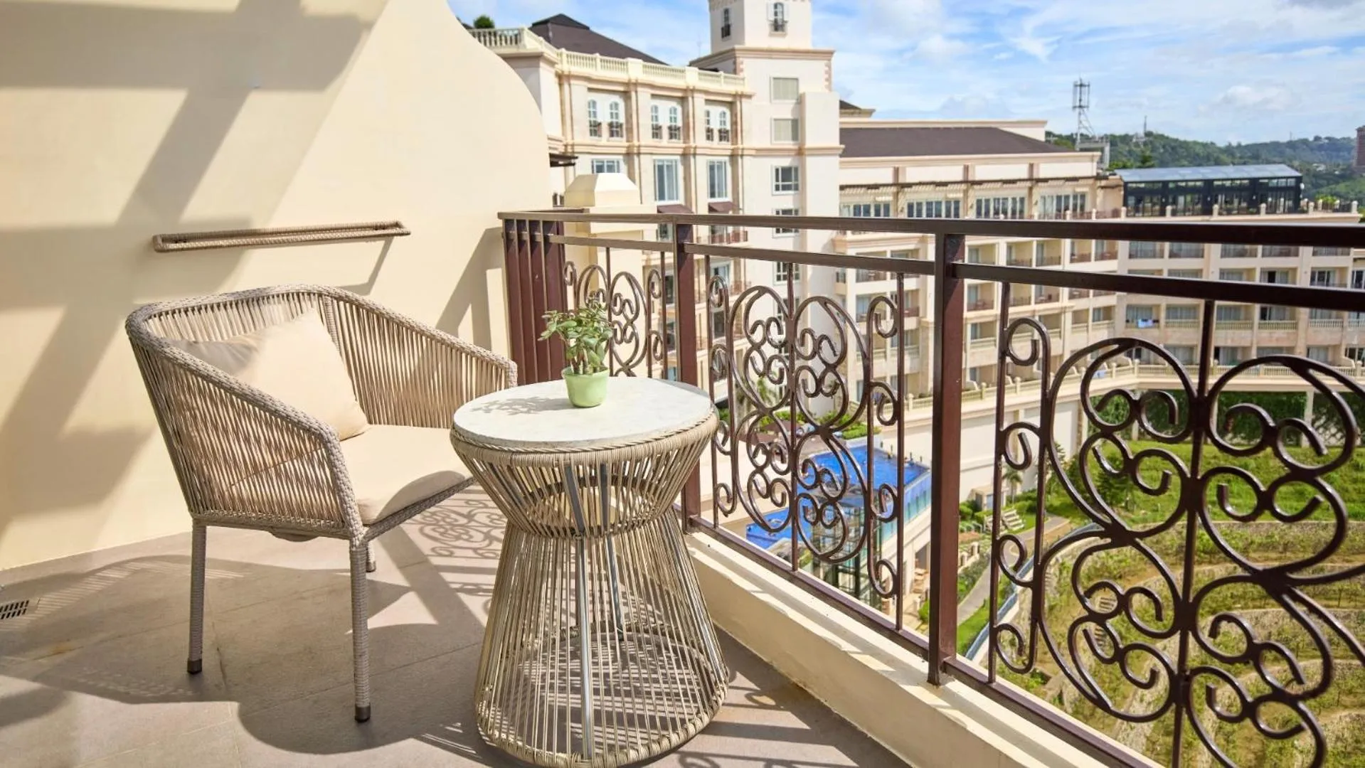 View (from property/room) in Twin Lakes Hotel near Tagaytay