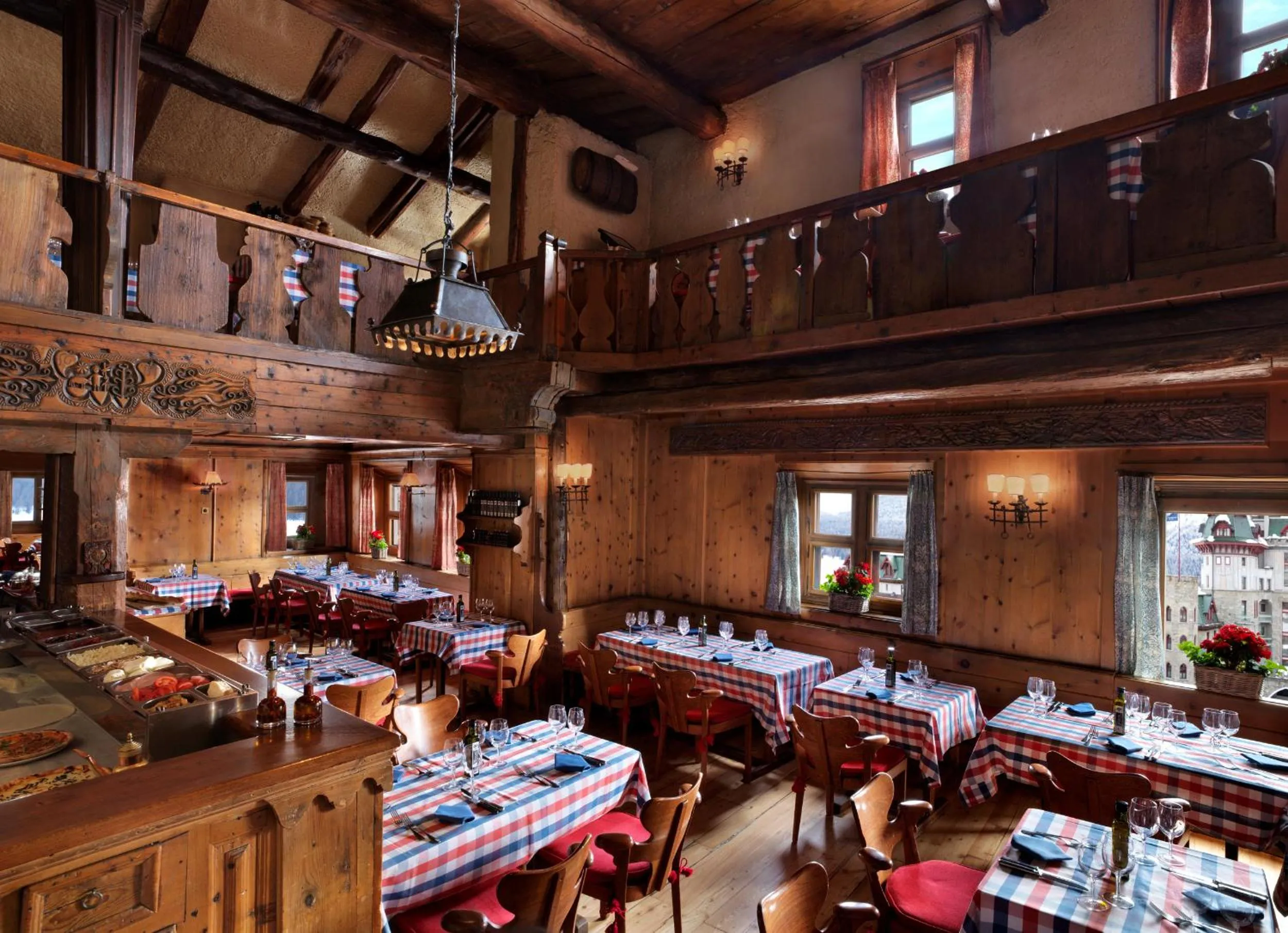 Restaurant/places to eat in Badrutt's Palace Hotel St Moritz