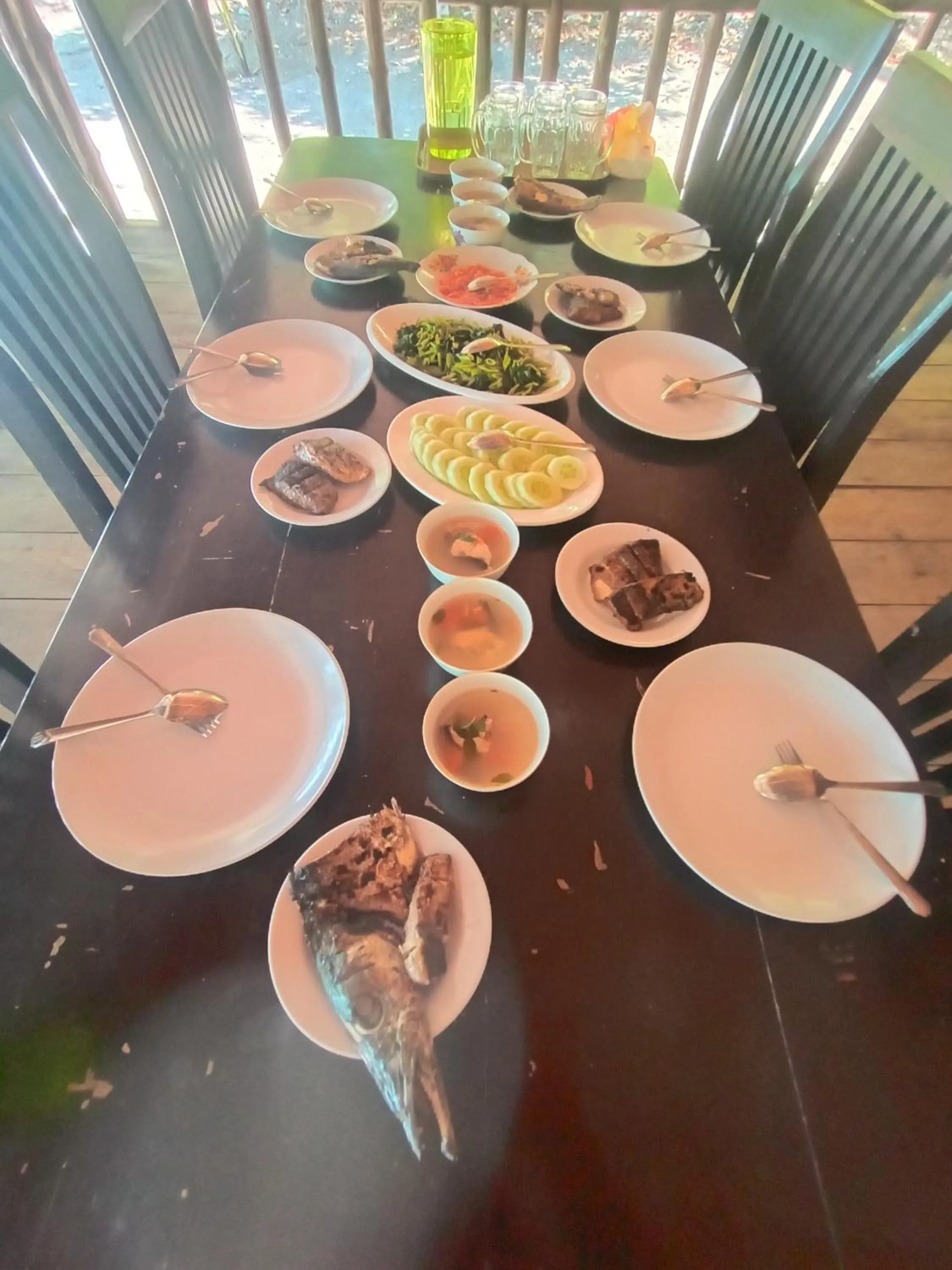 Food in Tanjung Kalemo Resort