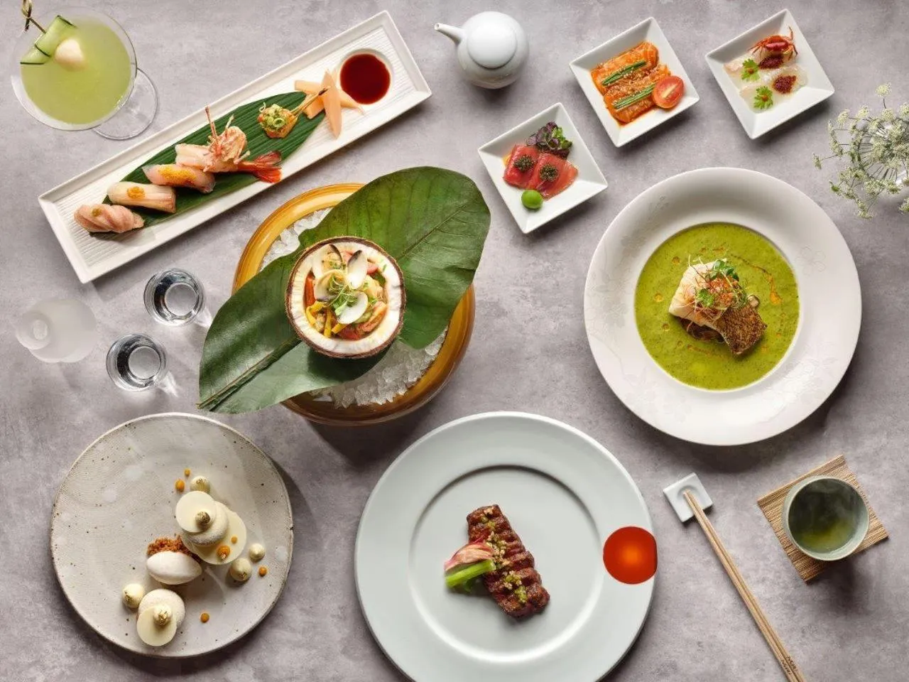 Restaurant/places to eat in Four Seasons Hotel Singapore