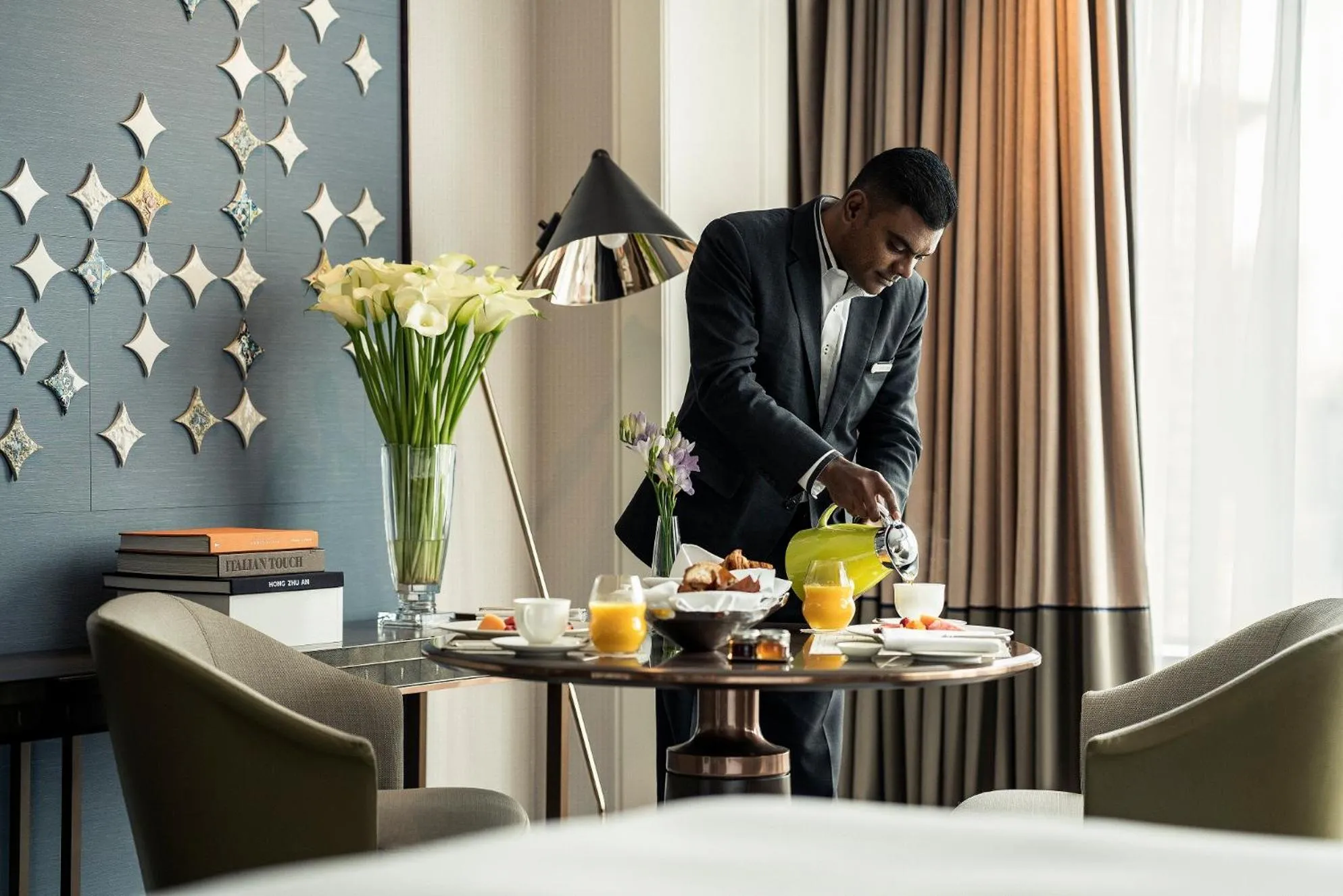 Food close-up in Four Seasons Hotel Singapore