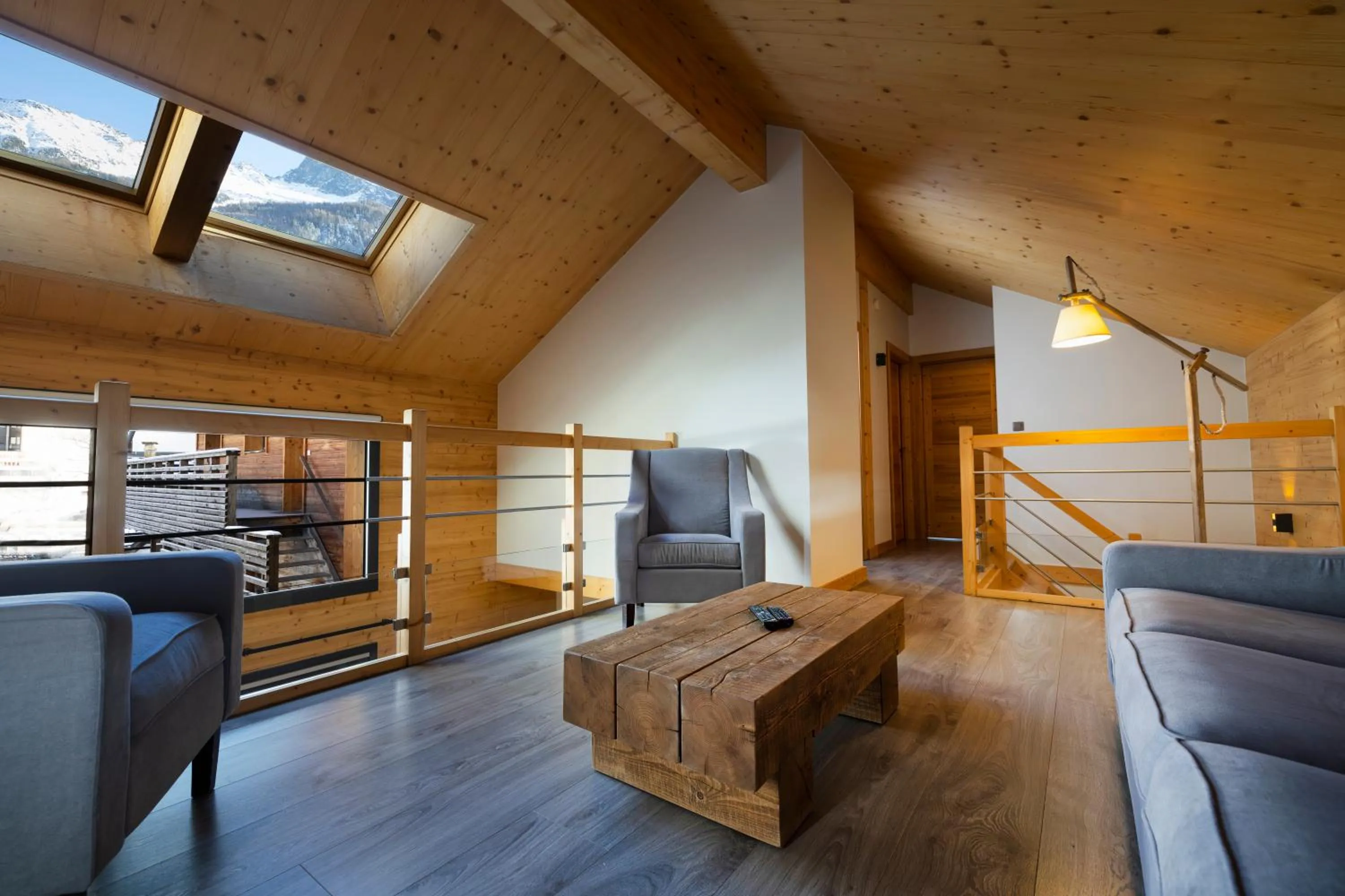 Living room in Hôtel de L'Arve by HappyCulture