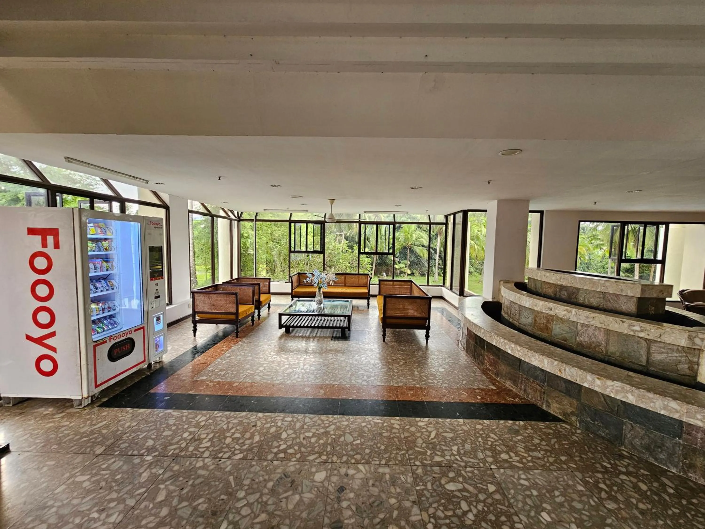 Seating area in De Greenish Village Langkawi