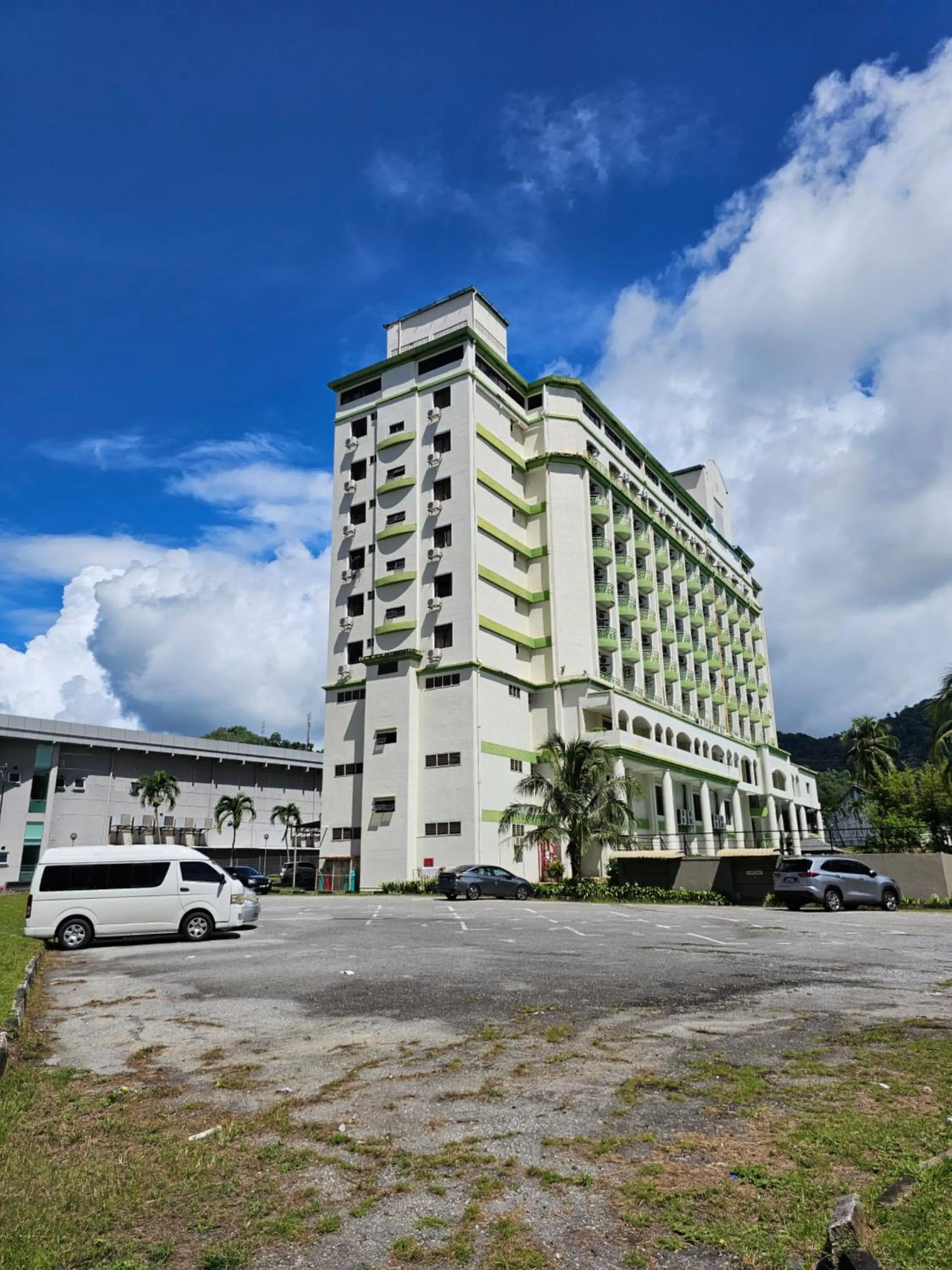 Parking in De Greenish Village Langkawi