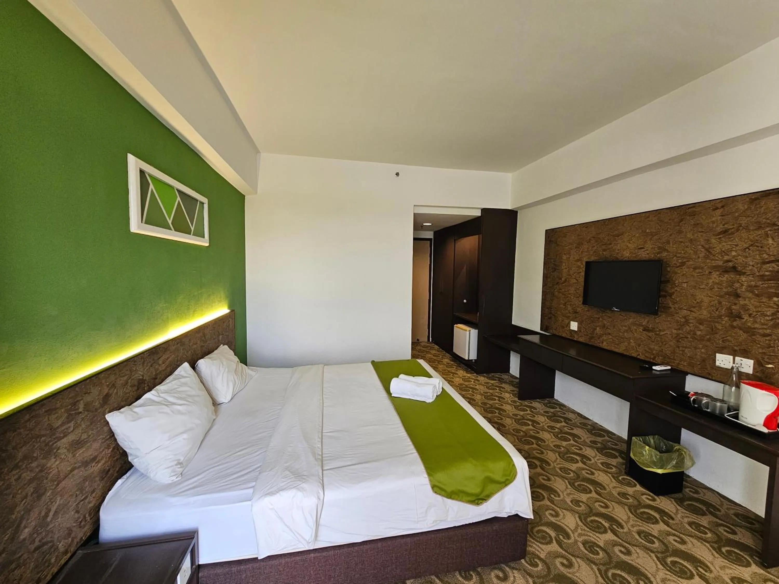 Bed in De Greenish Village Langkawi