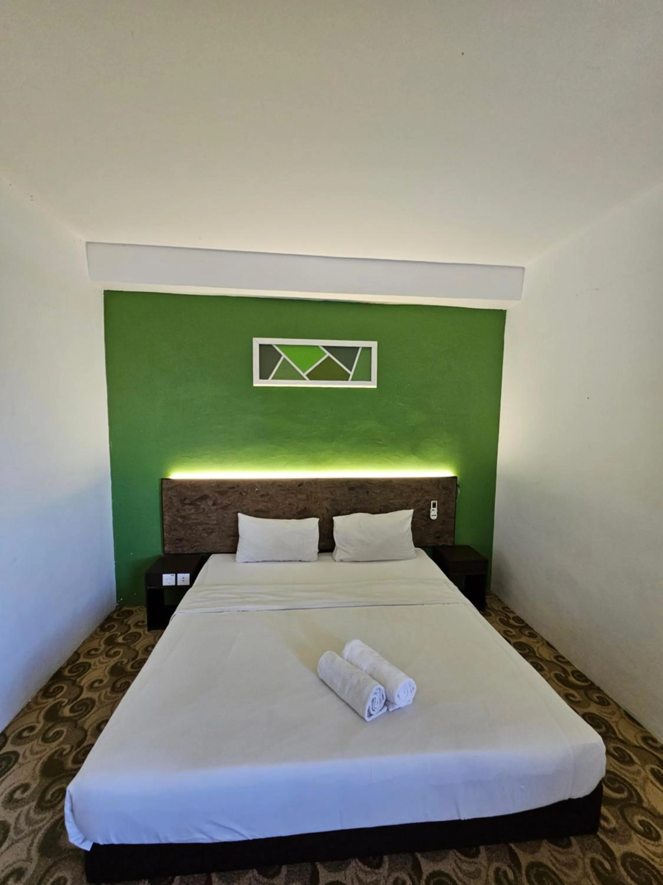 Bed in De Greenish Village Langkawi