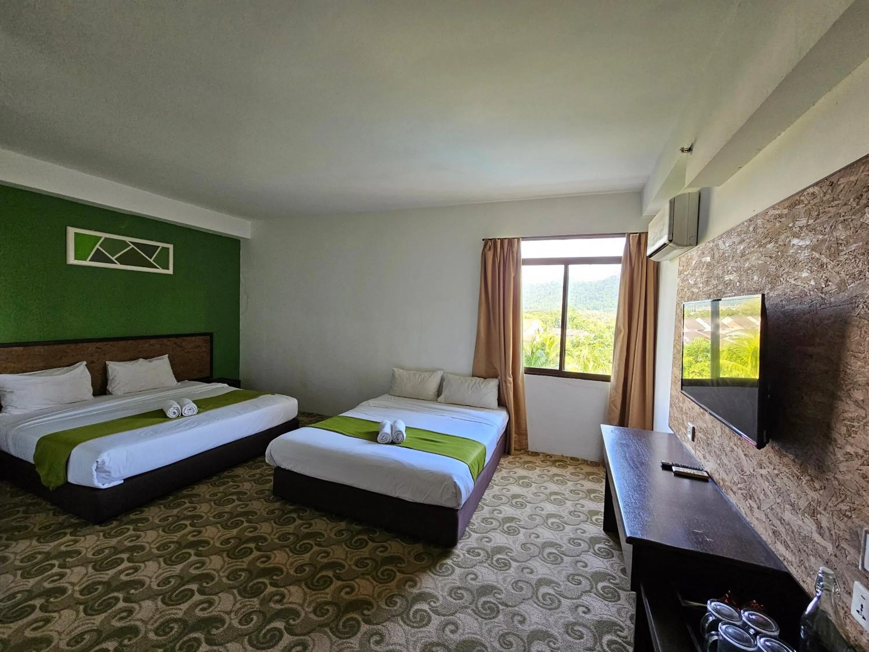 Bedroom, Bed in De Greenish Village Langkawi