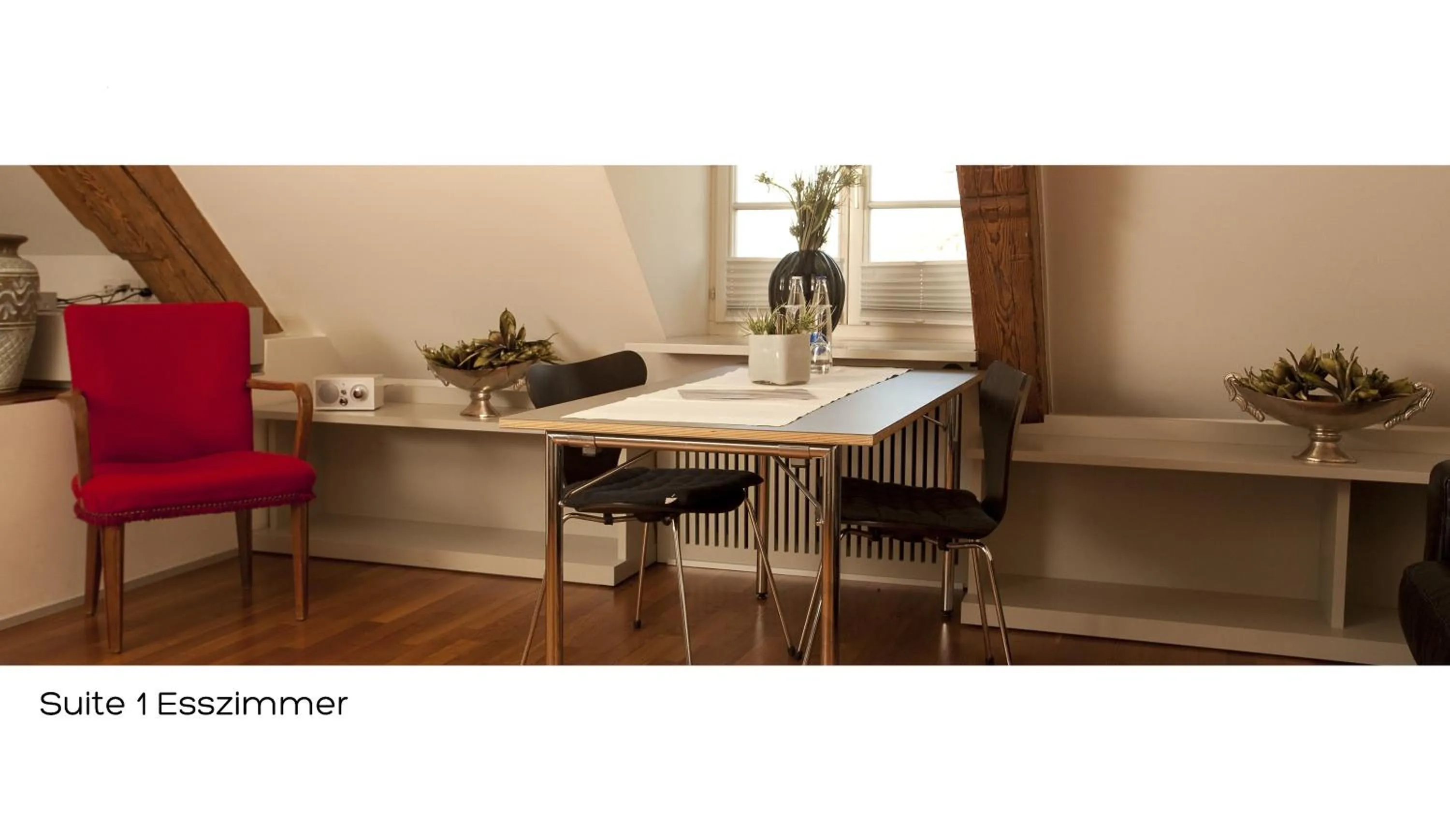 Dining area in Schloss Brunnegg