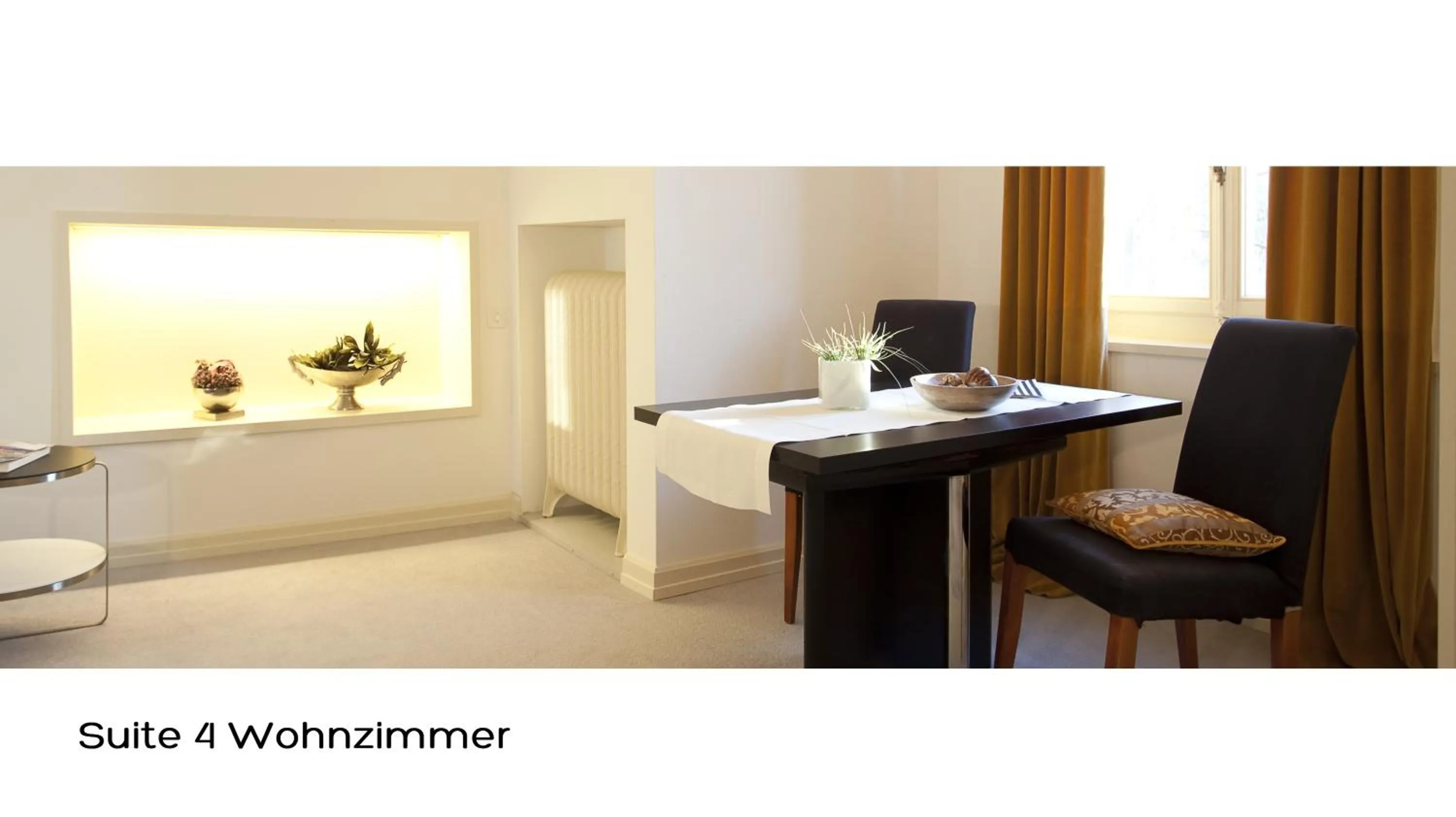 Dining area in Schloss Brunnegg