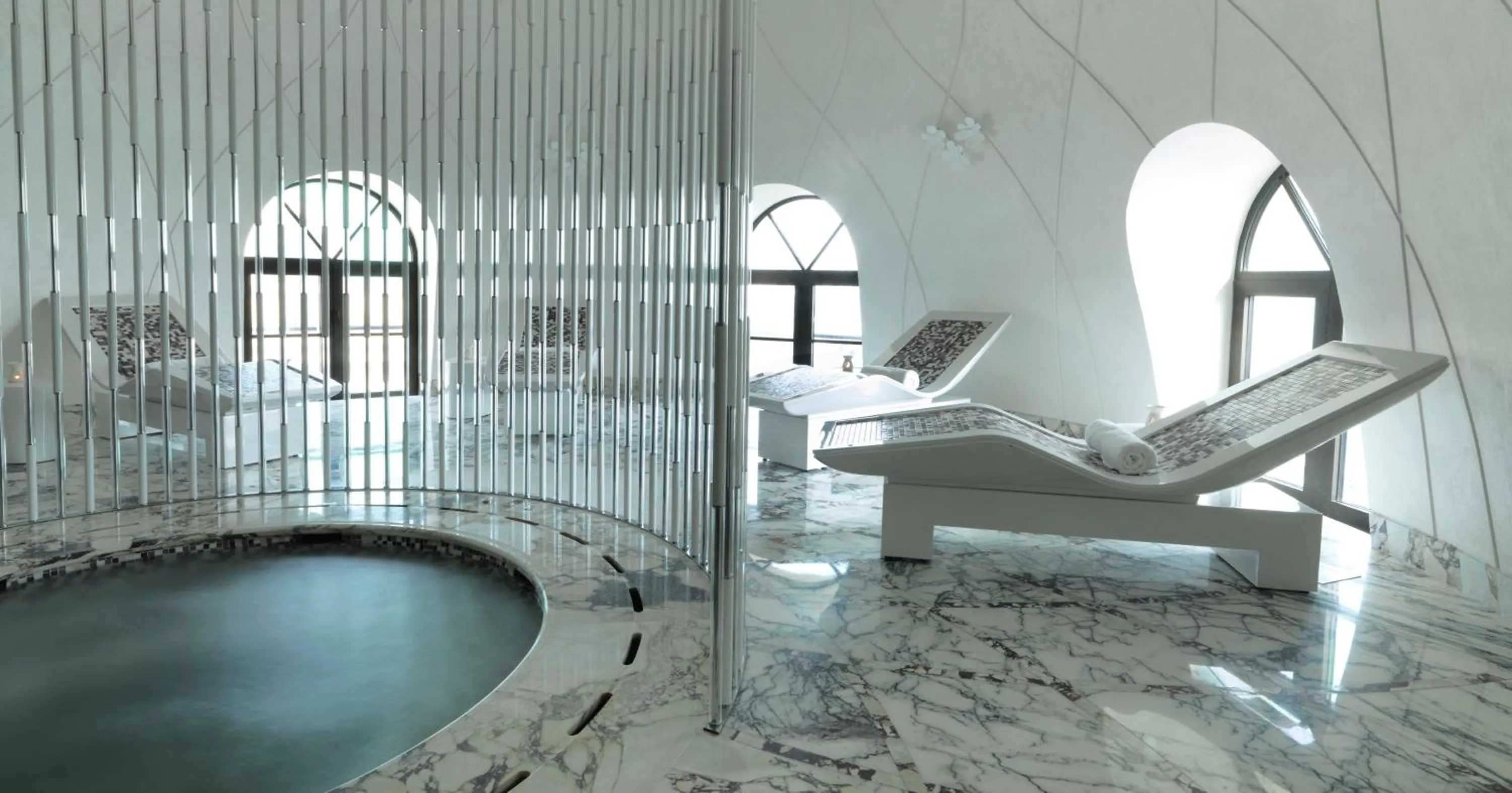 Sauna in Four Seasons Hotel Baku